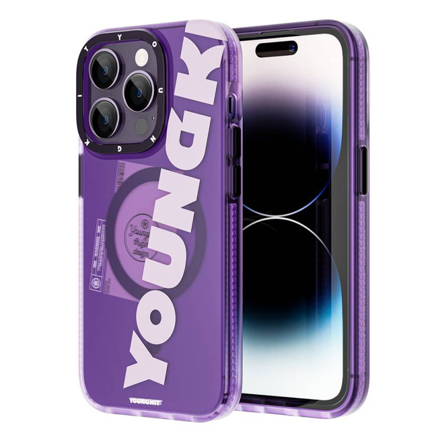 Youngkit Apple iPhone 14 Pro Max Uyumlu Binfen Arka Koruma Kılıf NT-105460