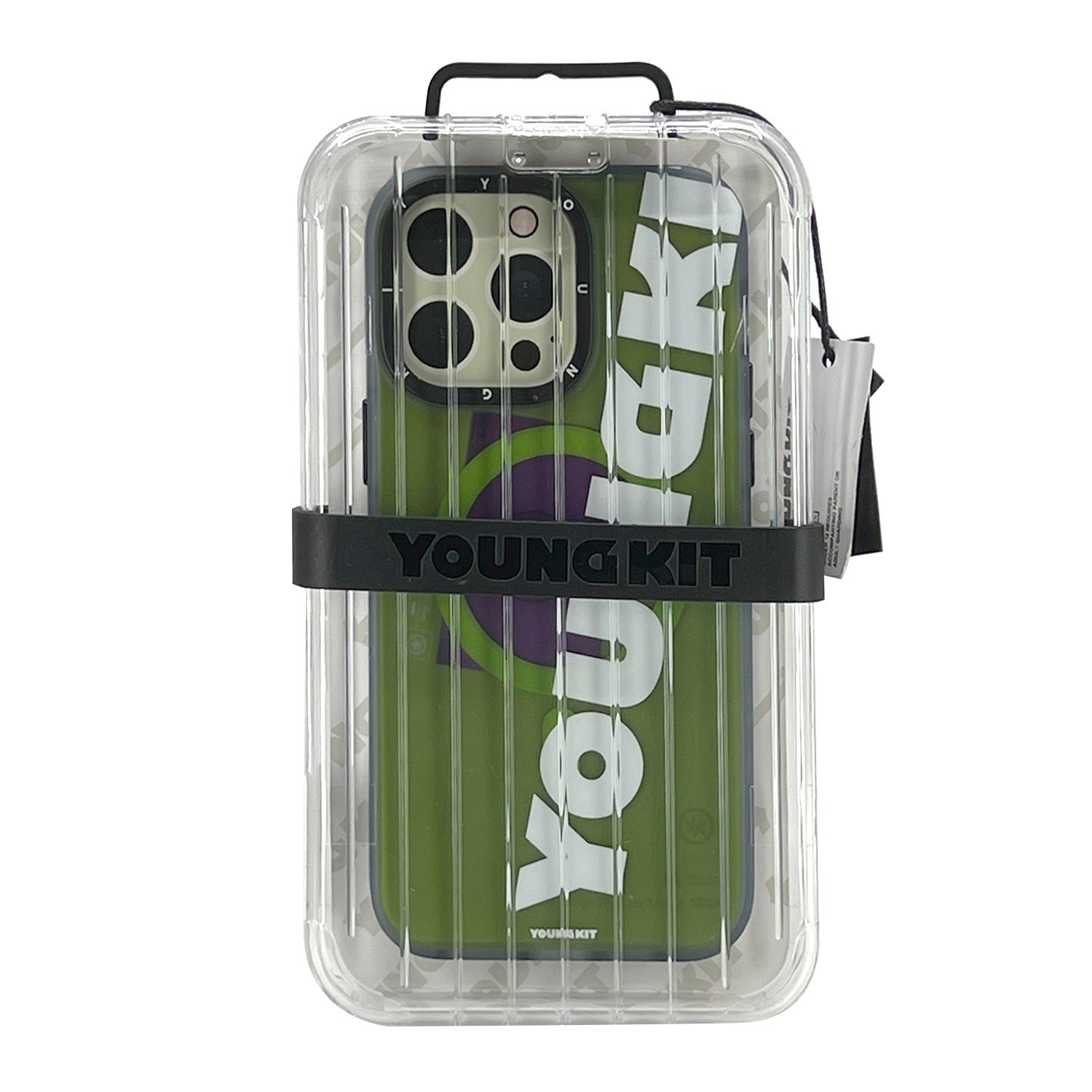 Youngkit Apple iPhone 15 Pro Max Uyumlu Binfen Arka Koruma Kılıf NT-105448