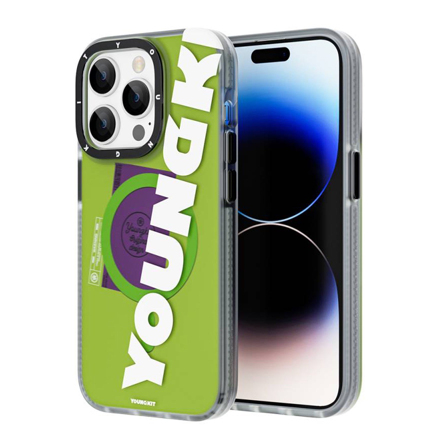 Youngkit Apple iPhone 15 Pro Max Uyumlu Binfen Arka Koruma Kılıf NT-105448