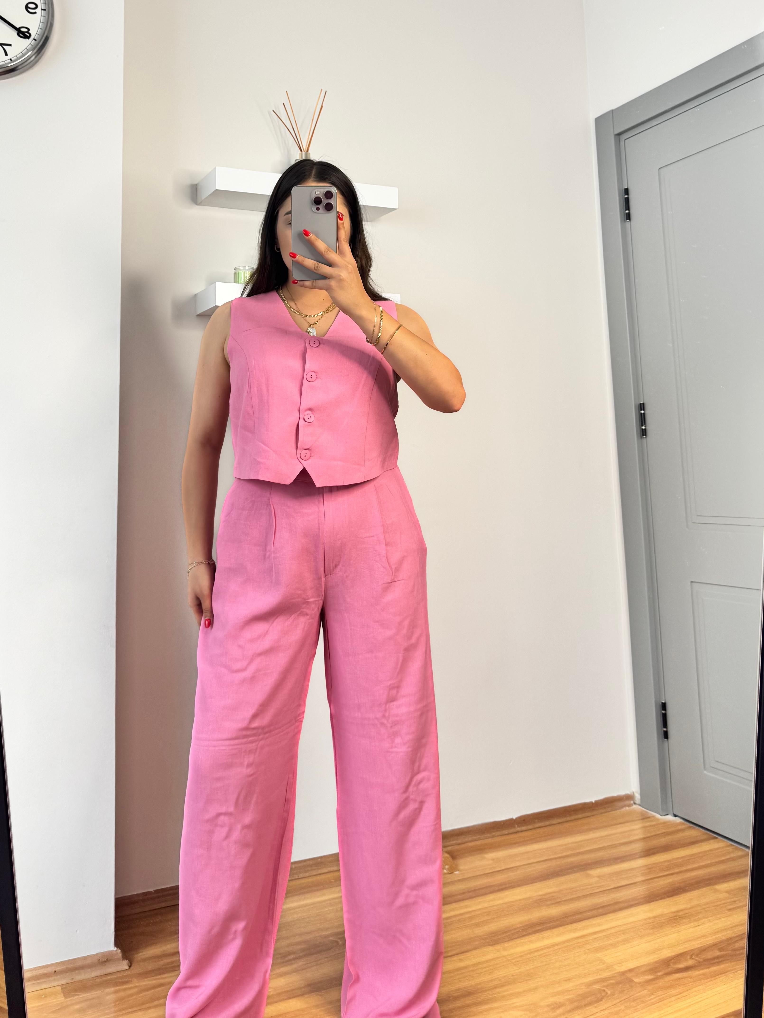 PEMBE KETEN İKİLİ TAKIM