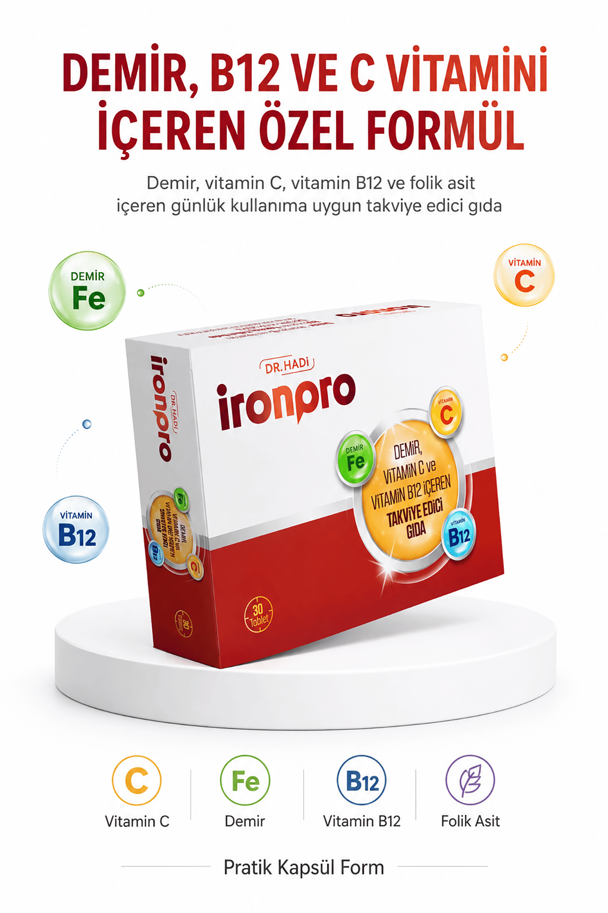 Ironpro 30 Kapsül