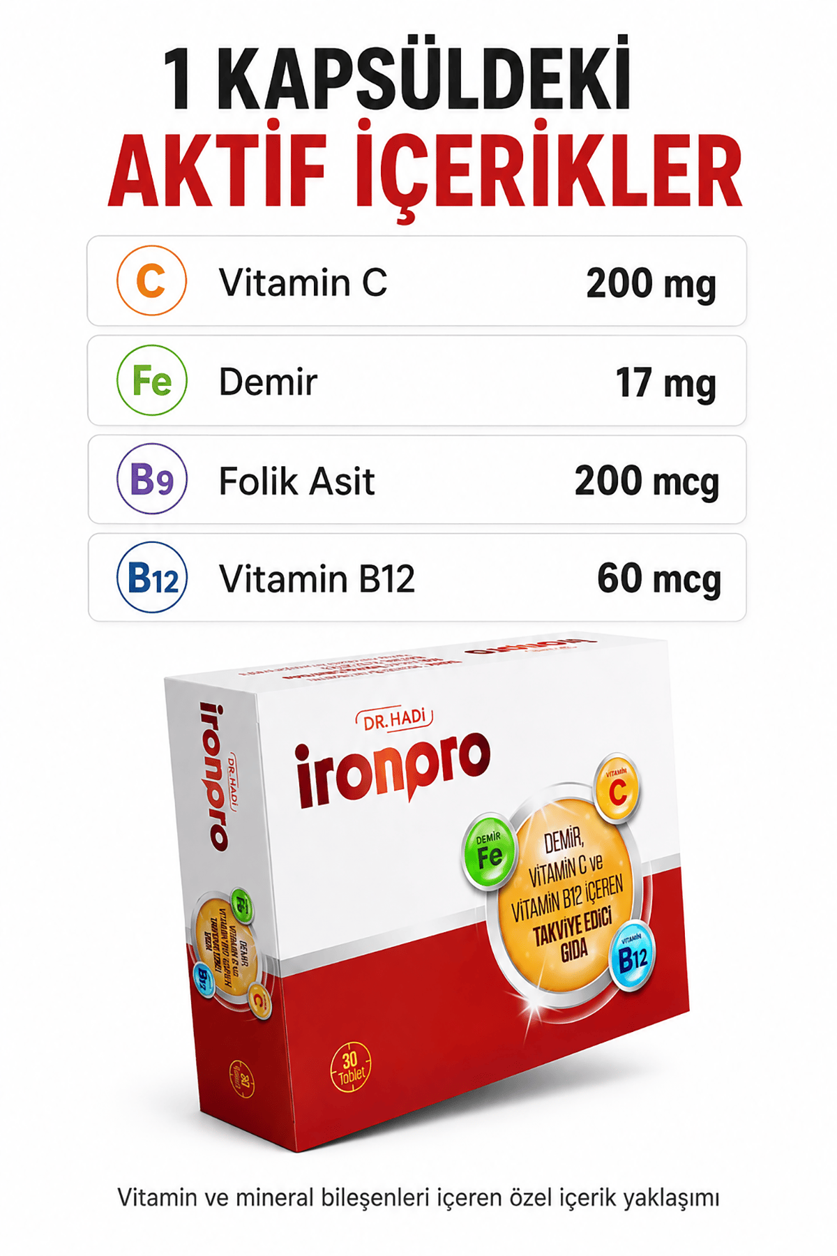 Ironpro 30 Kapsül