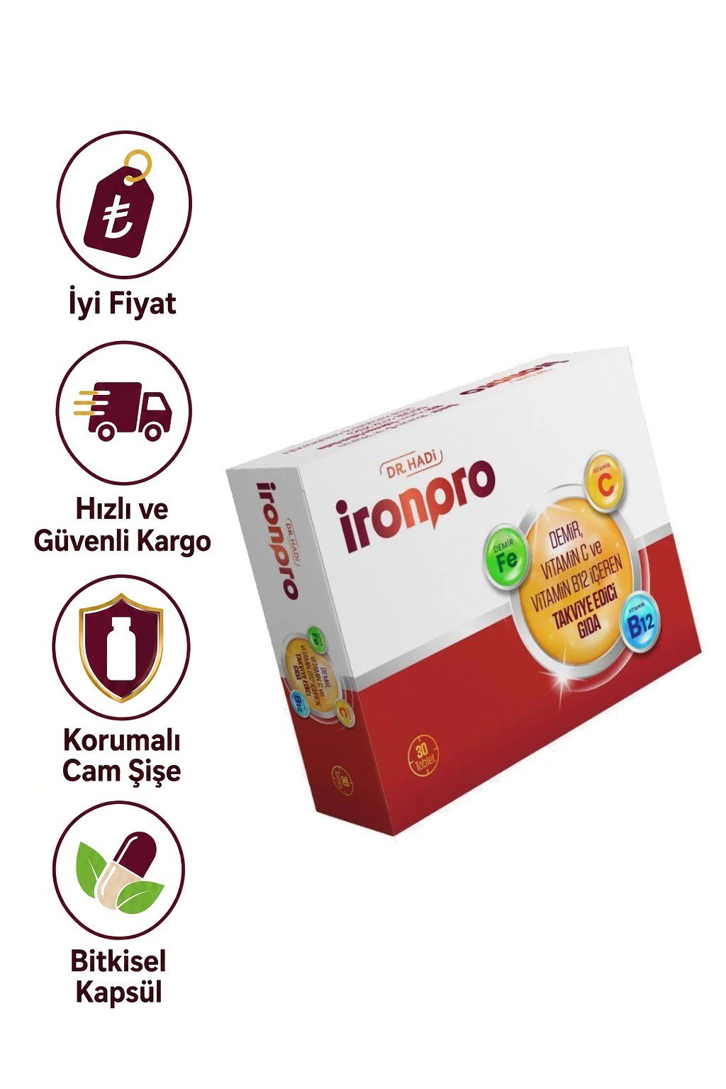 Ironpro 30 Kapsül