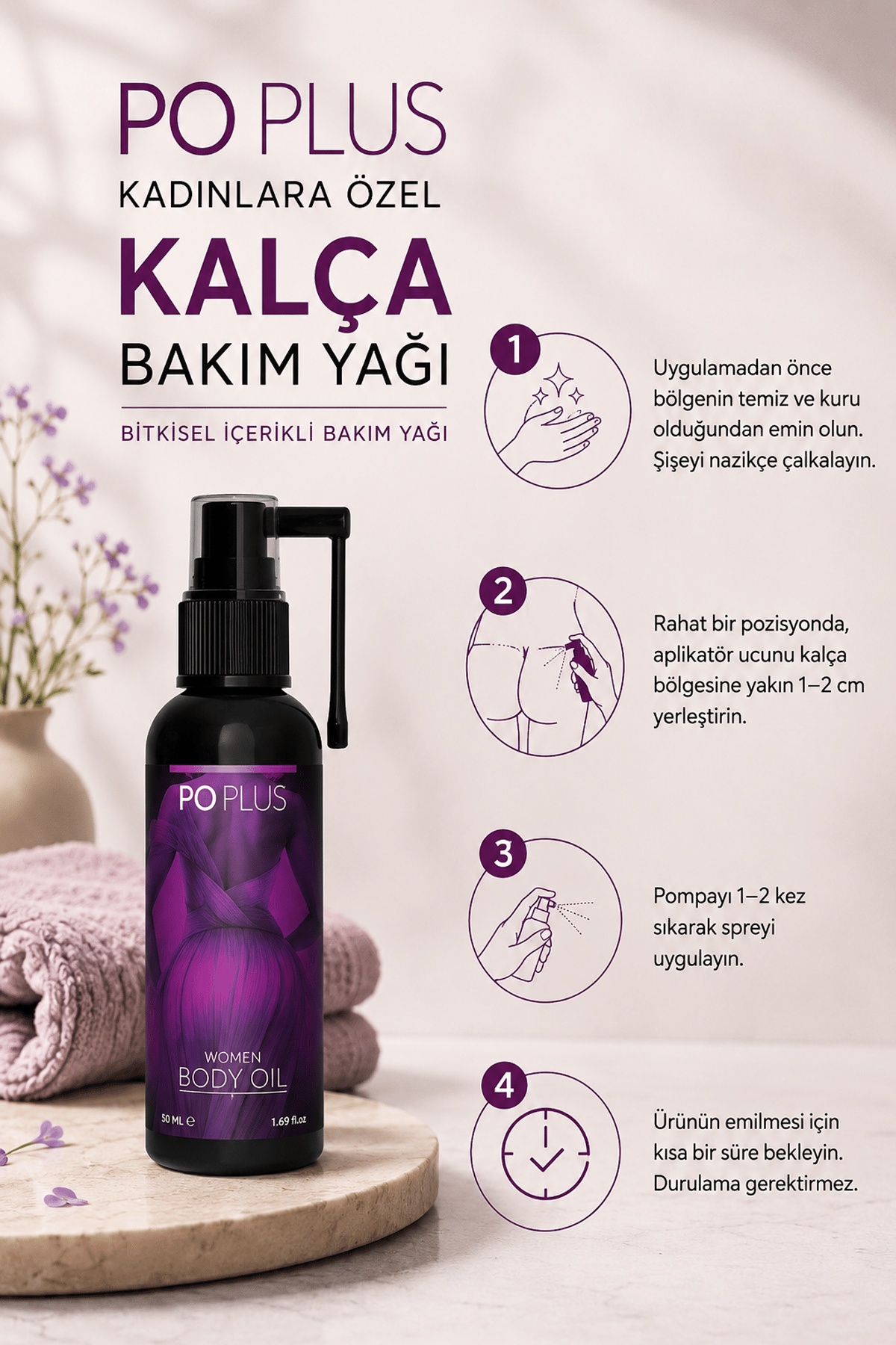 Po Plus Kadınlara Özel 50 ml