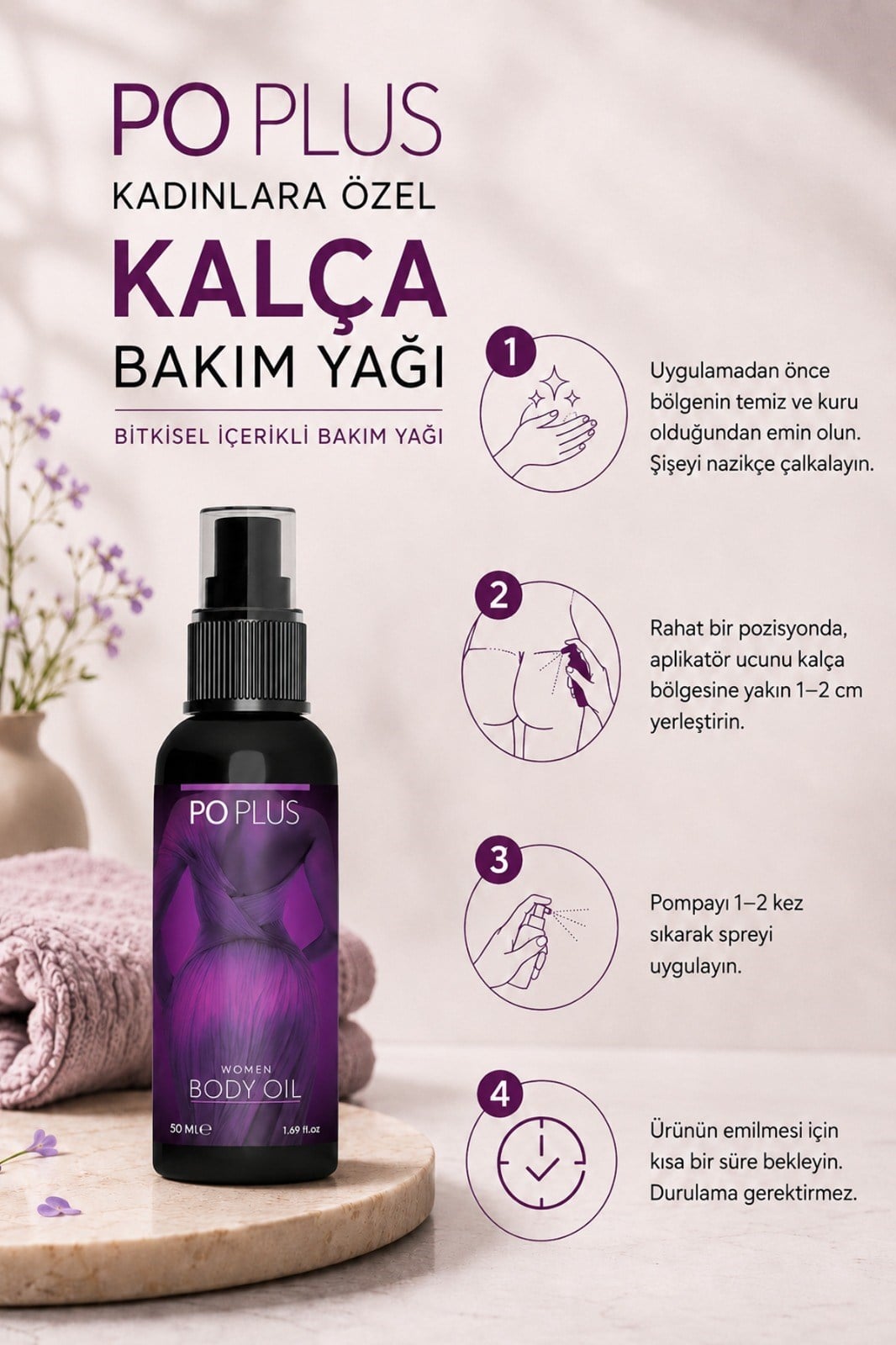 Po Plus Kadınlara Özel 50 ml