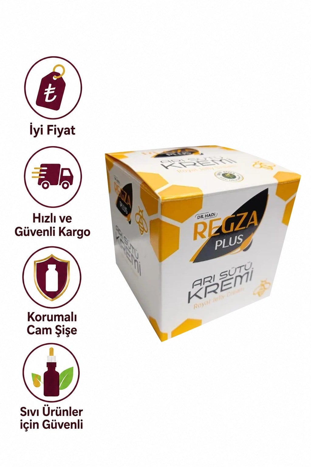 Regza Plus Bitkisel Cilt Bakım Kremi 