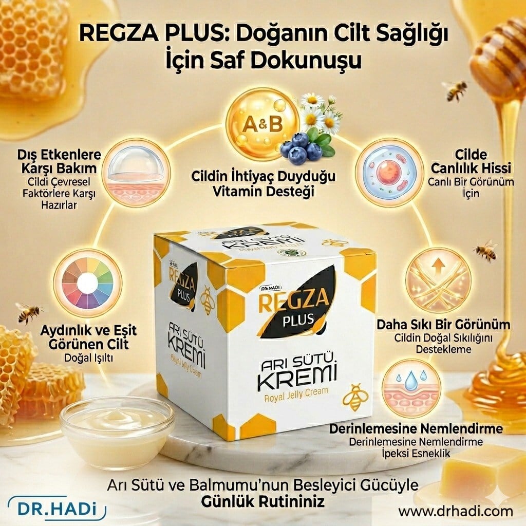 Regza Plus Bitkisel Cilt Bakım Kremi 