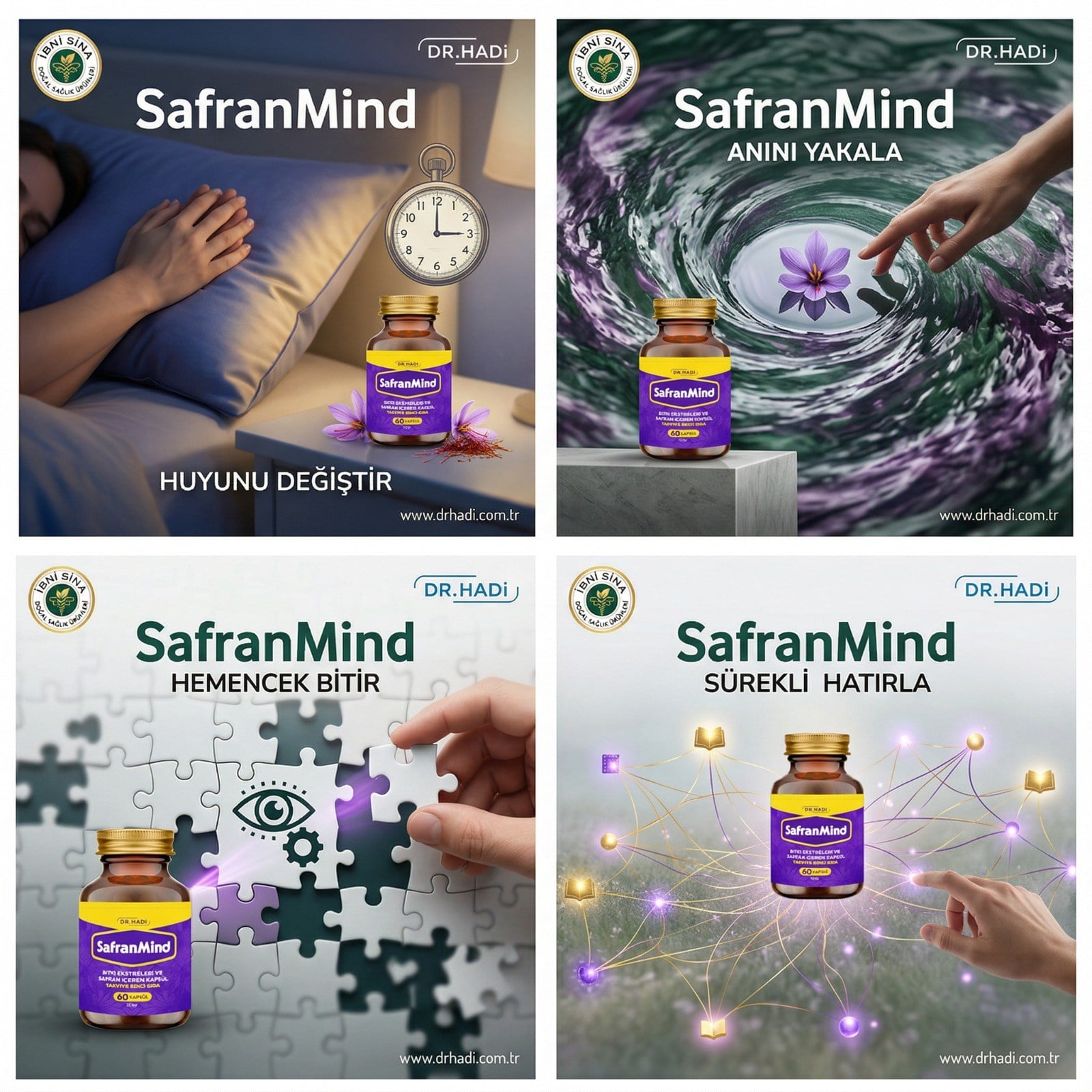 SafranMind 30 Kapsül 