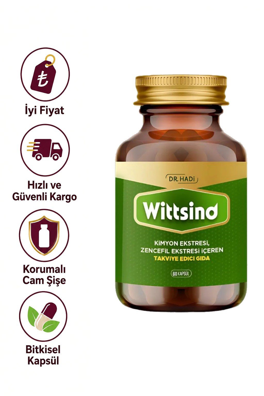 Wittsind 60 Kapsül 