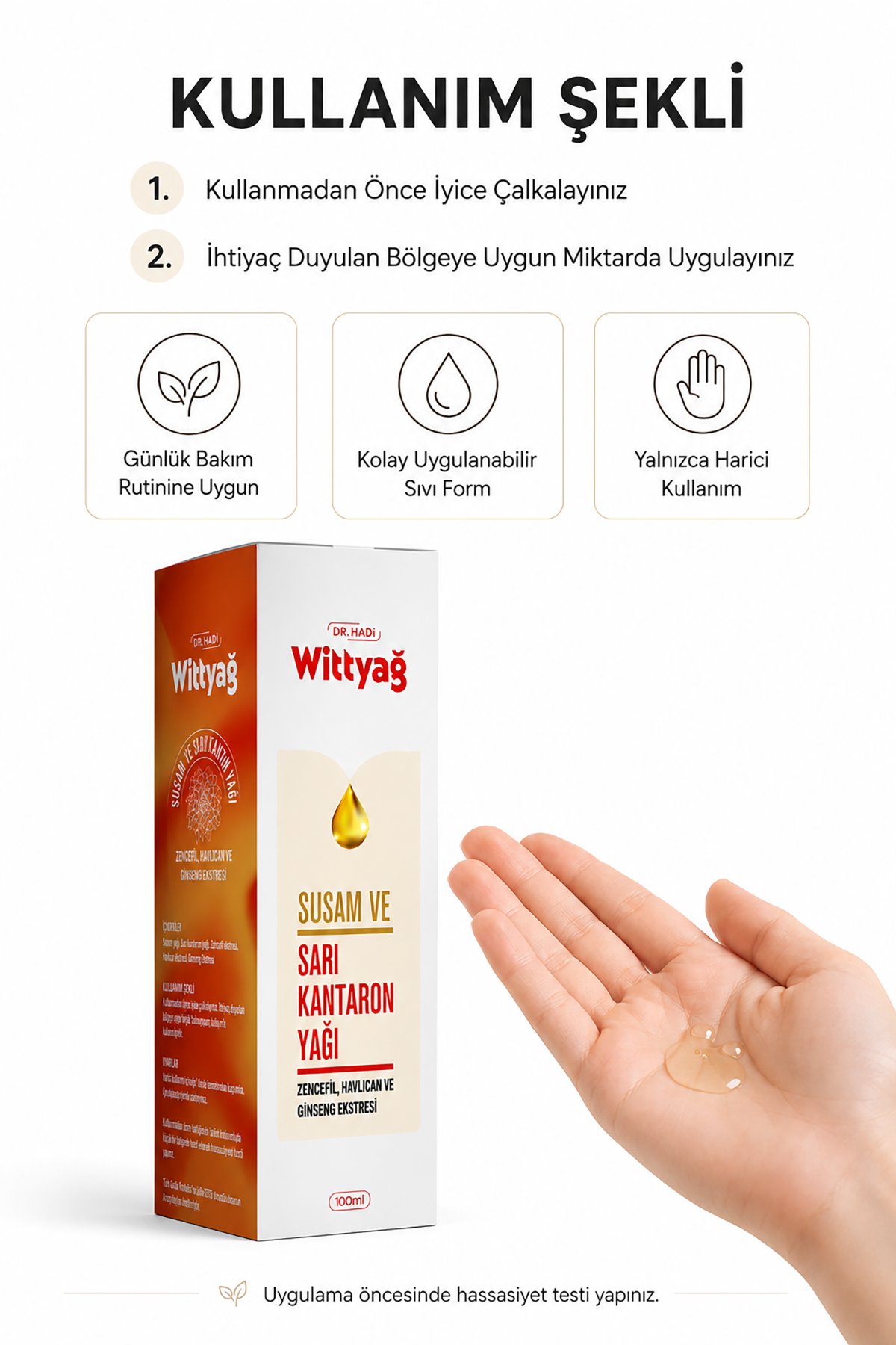 Wittyağ Bitkisel Masaj Yağı 