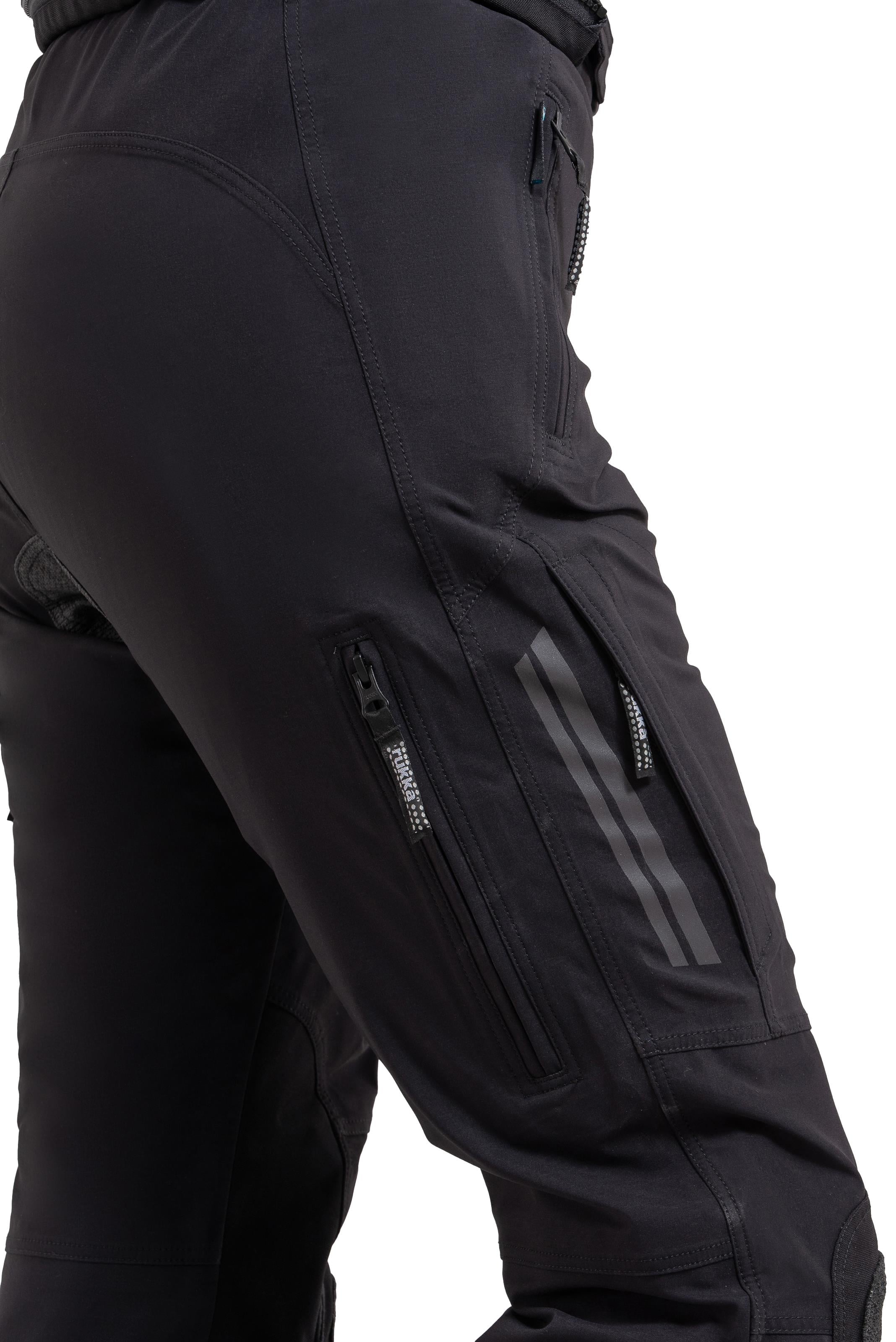 Armatou-R Kadın Kışlık Motosiklet Pantolonu C2 Normal Paça Siyah-999