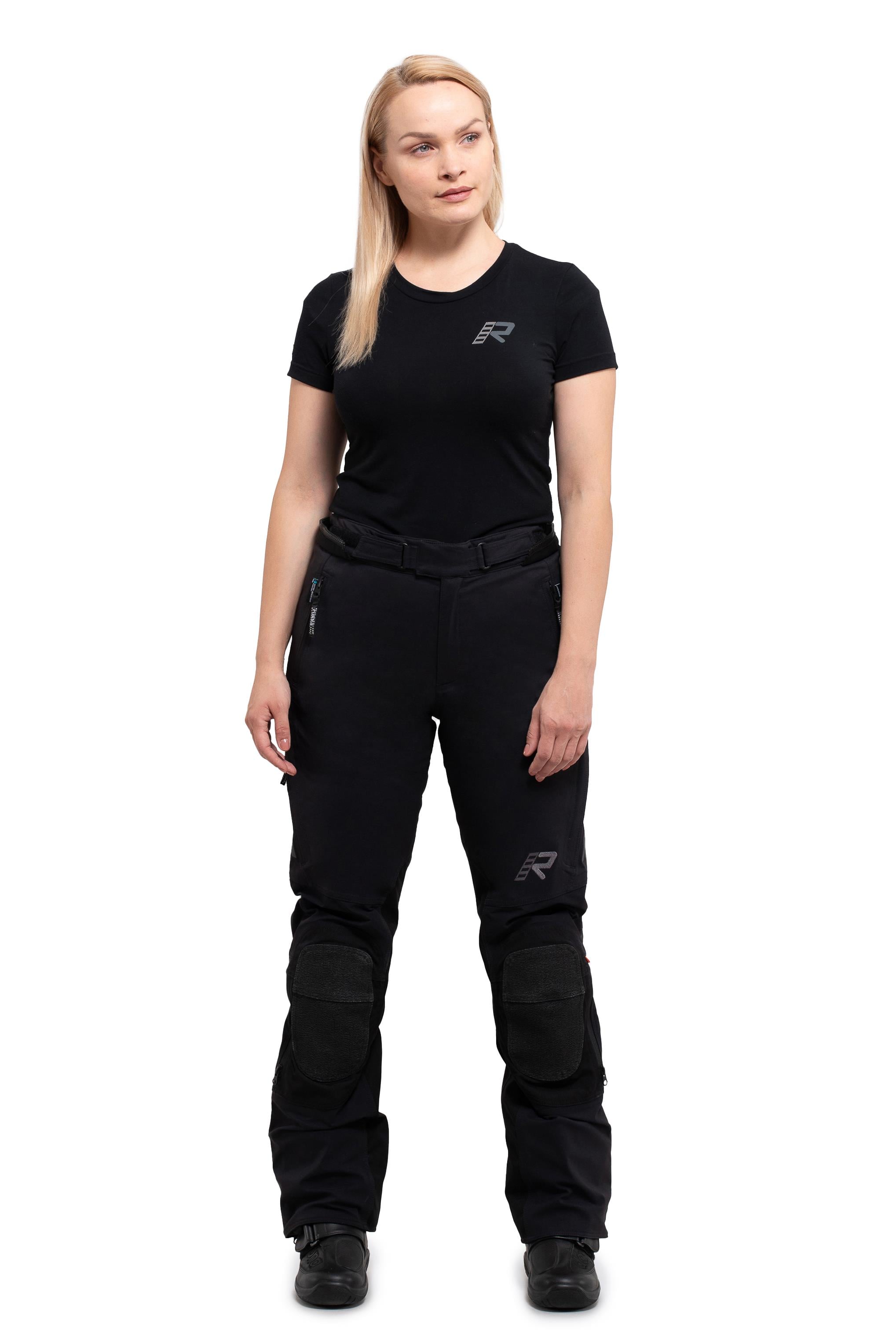 Armatou-R Kadın Kışlık Motosiklet Pantolonu C2 Normal Paça Siyah-999