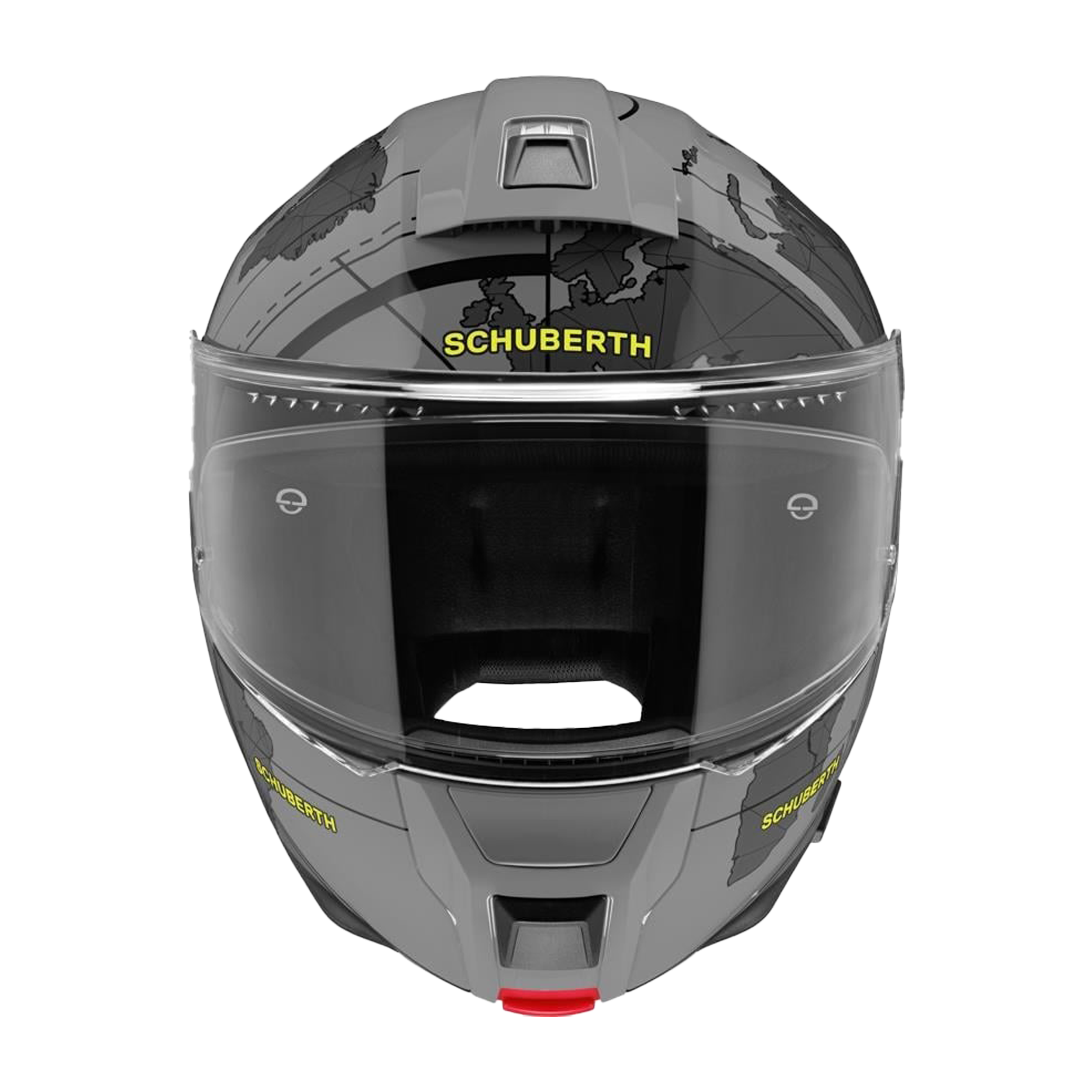 C5 Çene Açılır Motosiklet Kaskı-Globe Grey Globe Grey