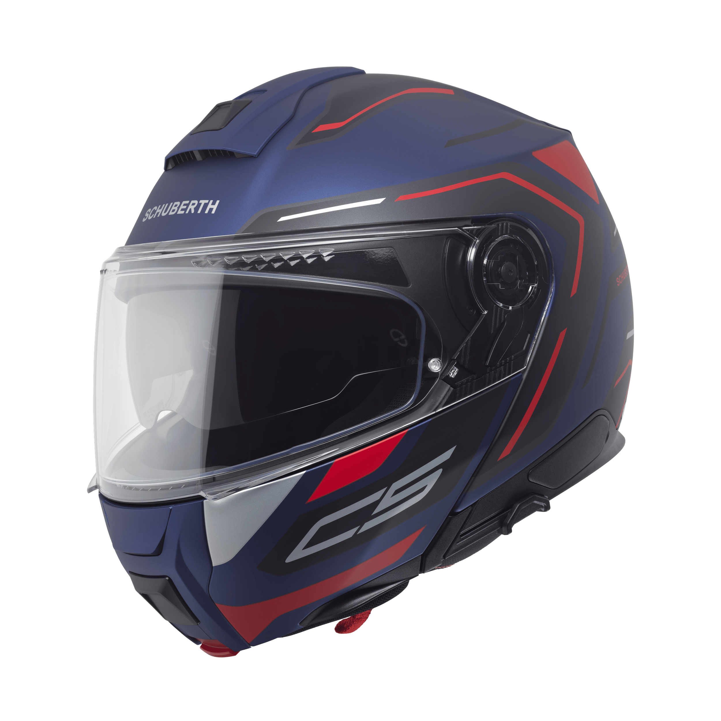 C5 Çene Açılır Motosiklet Kaskı-Omega Blue Omega Blue