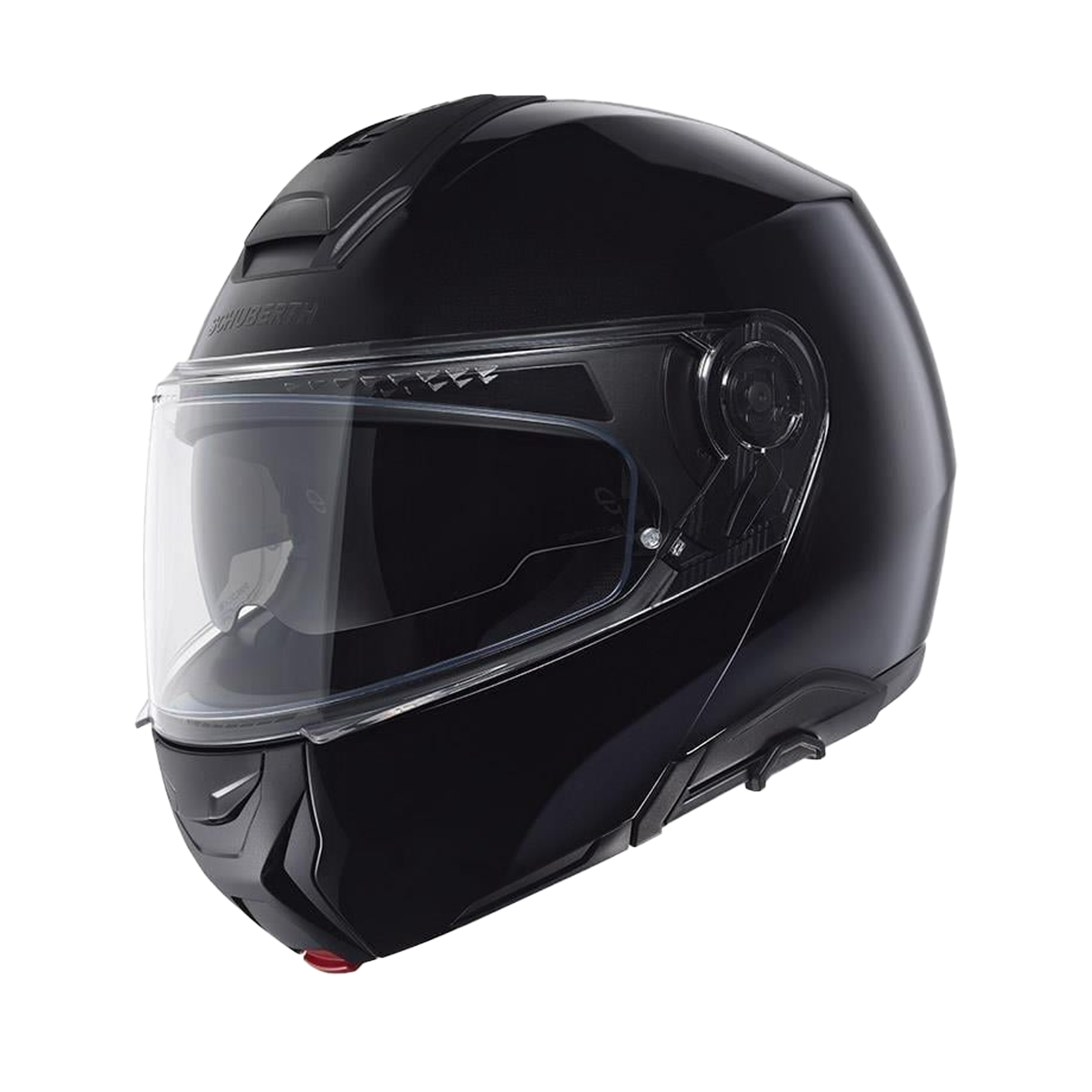 CONCEPT Çene Açılır Motosiklet Kaskı-Glossy Black Glossy Black