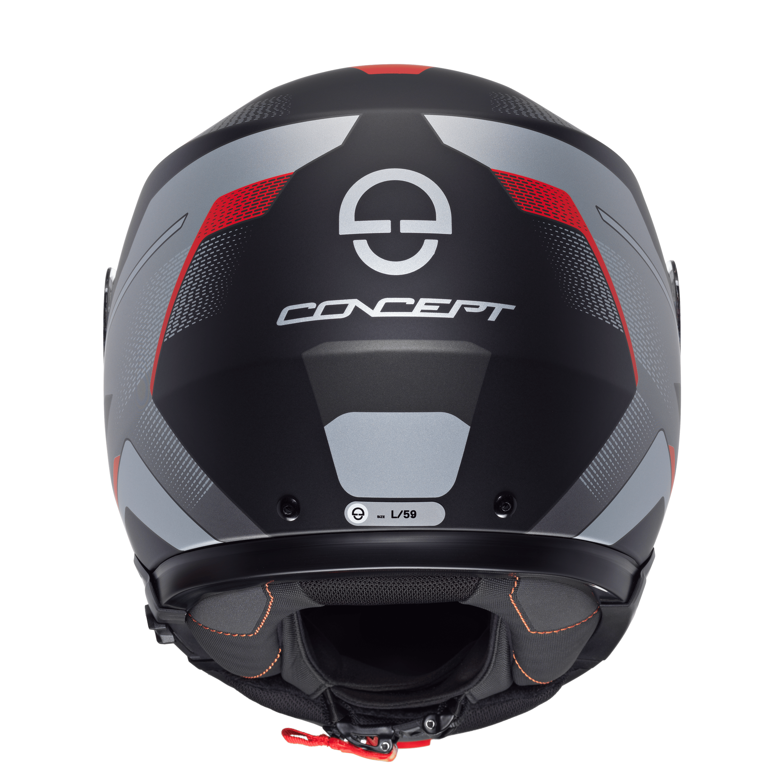 CONCEPT Çene Açılır Motosiklet Kaskı-Tracer Red Tracer Red