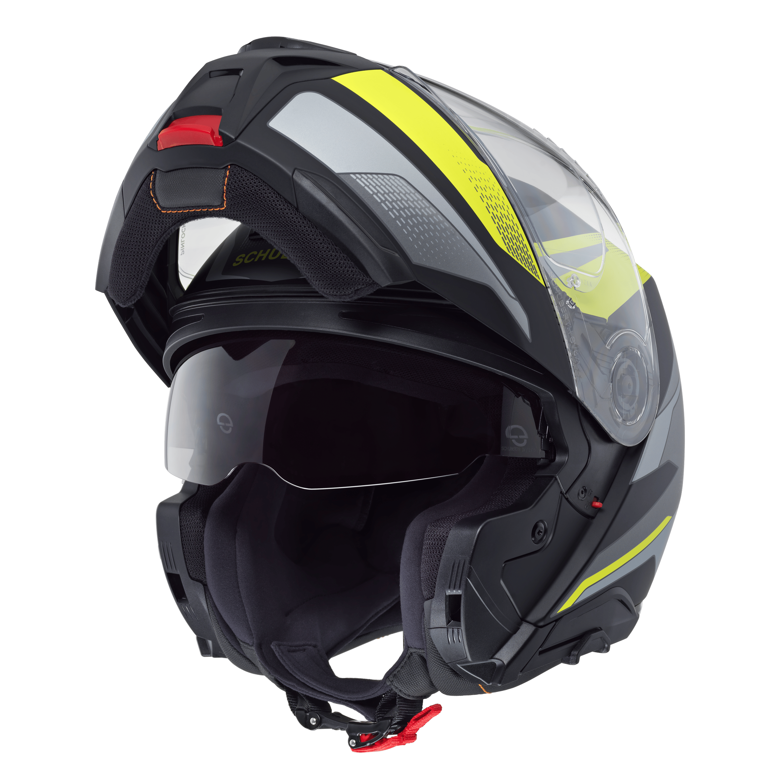 CONCEPT Çene Açılır Motosiklet Kaskı-Tracer Yellow Tracer Yellow