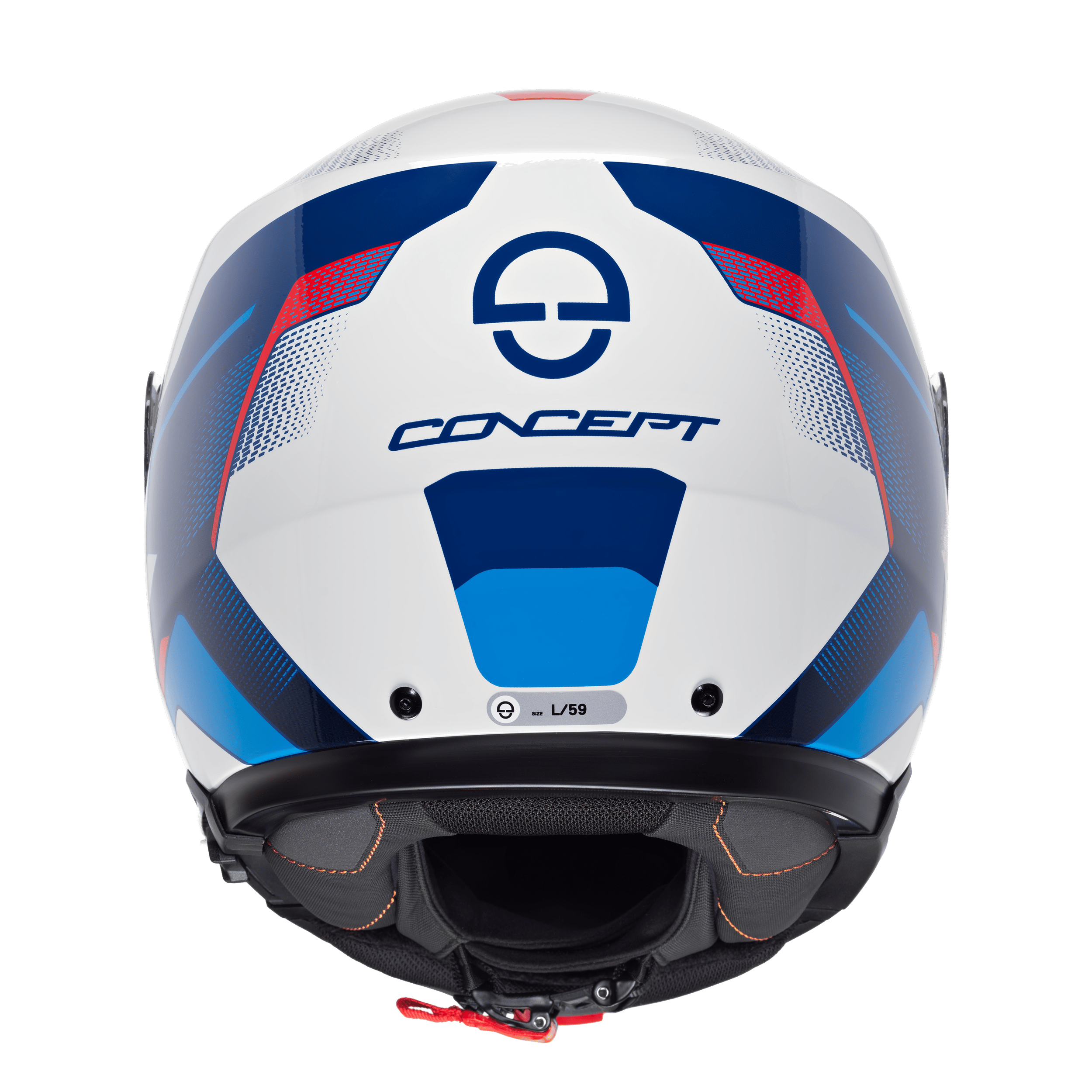 CONCEPT Çene Açılır Motosiklet Kaskı-Tracer Blue Tracer Blue