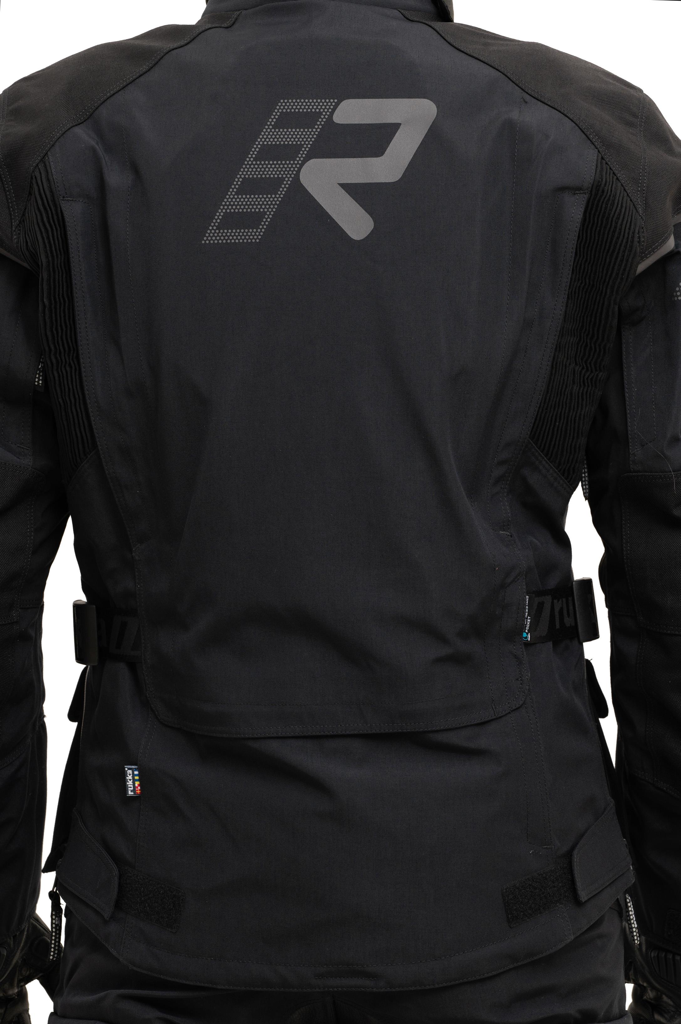Ecuado-R Gore-Tex Pro Erkek Kışlık Motosiklet Montu Siyah-999