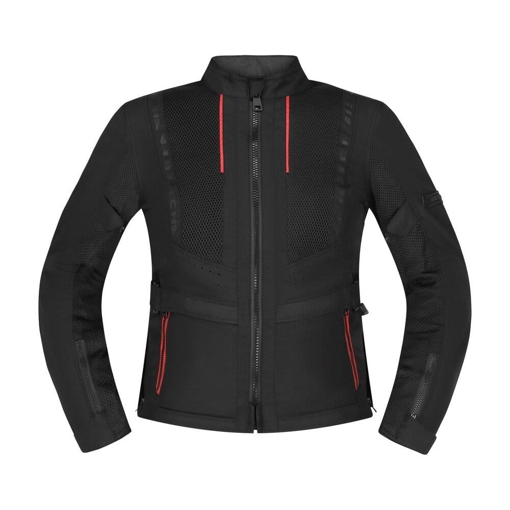 Monaco Mesh WP Kadın Yazlık Motosiklet Ceketi Siyah-100