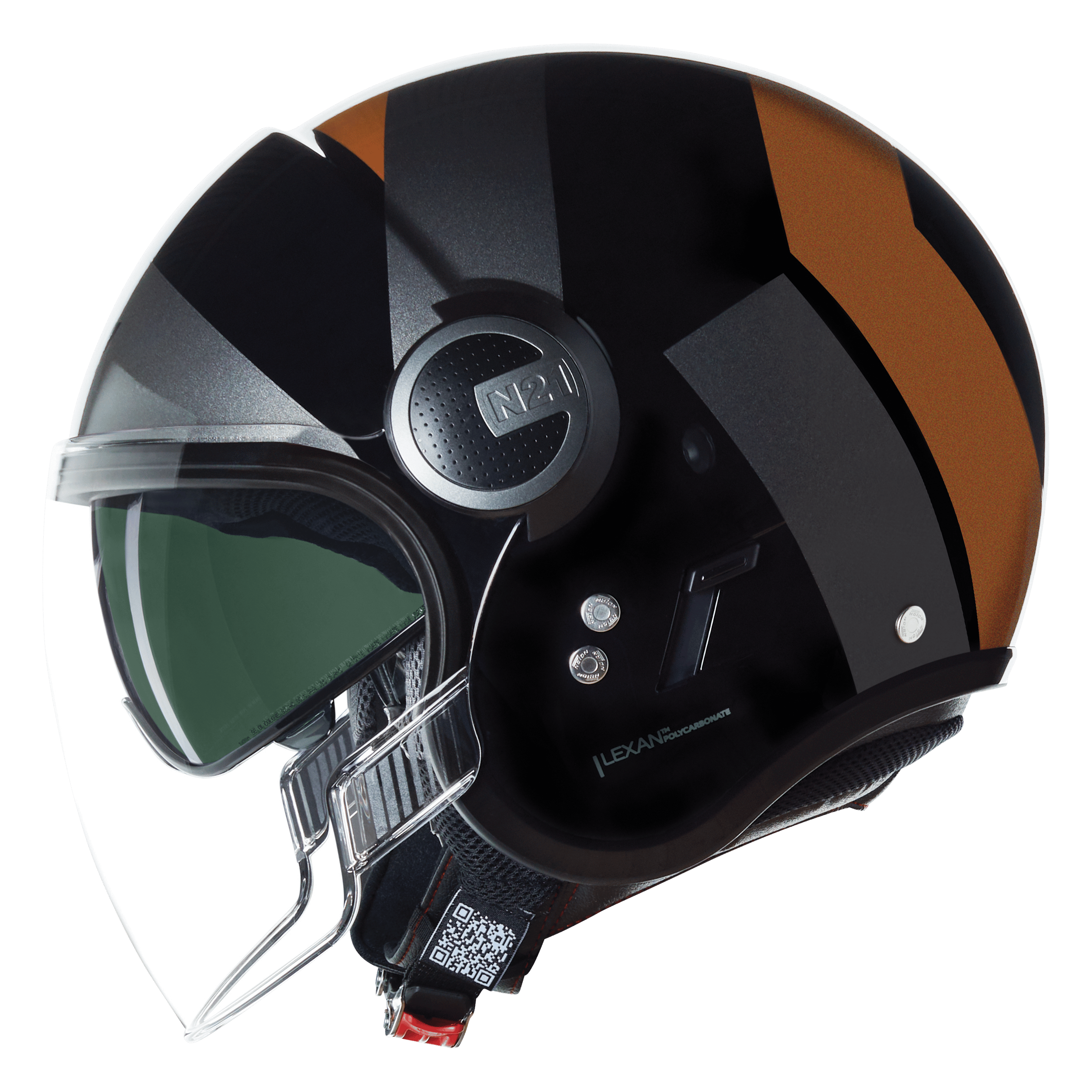 N21 Visor 06 Açık Motosiklet Kaskı Tangente 352
