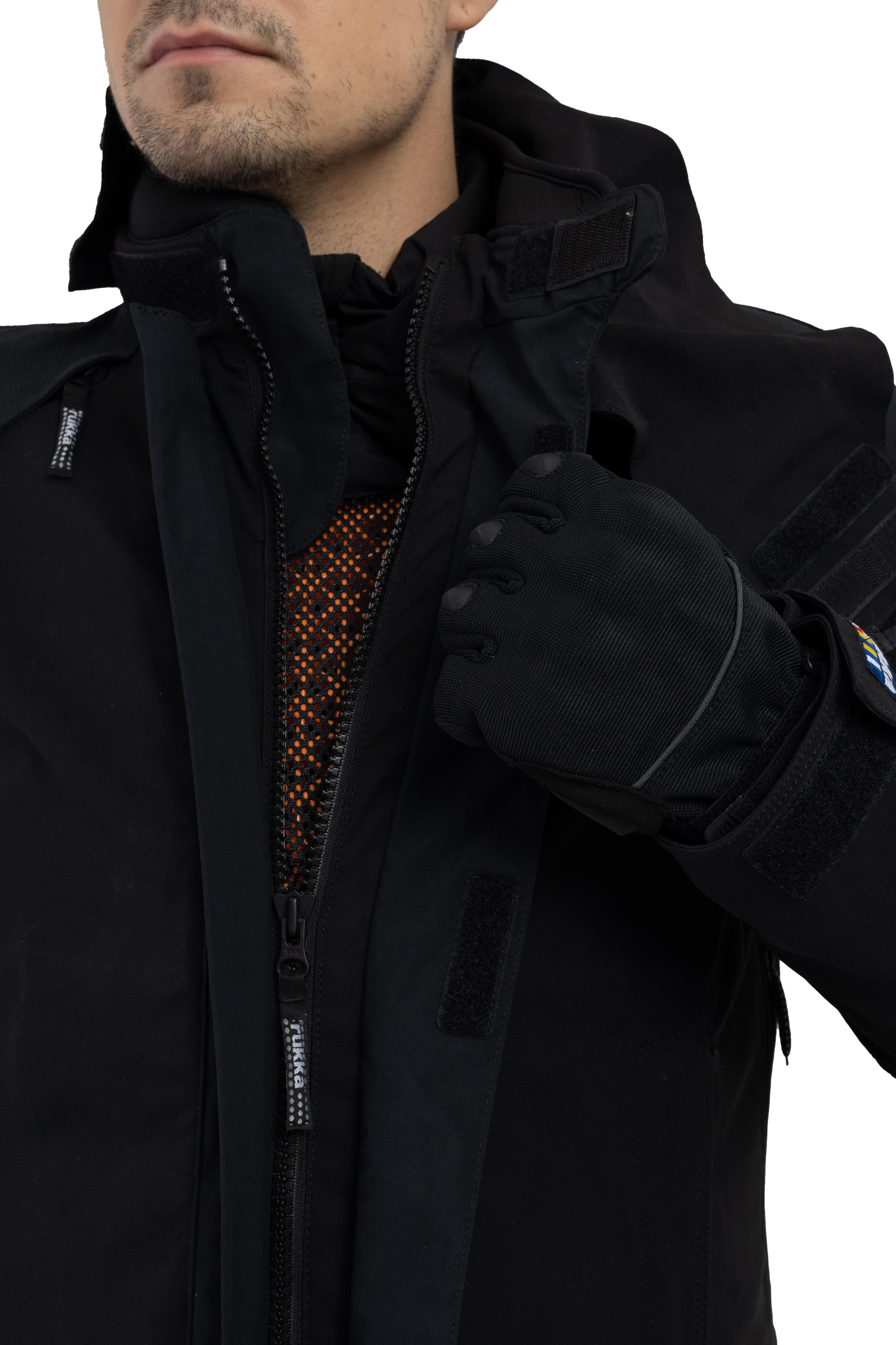 Rapto-R Gore-Tex Pro Erkek Kışlık Motosiklet Montu Siyah-999