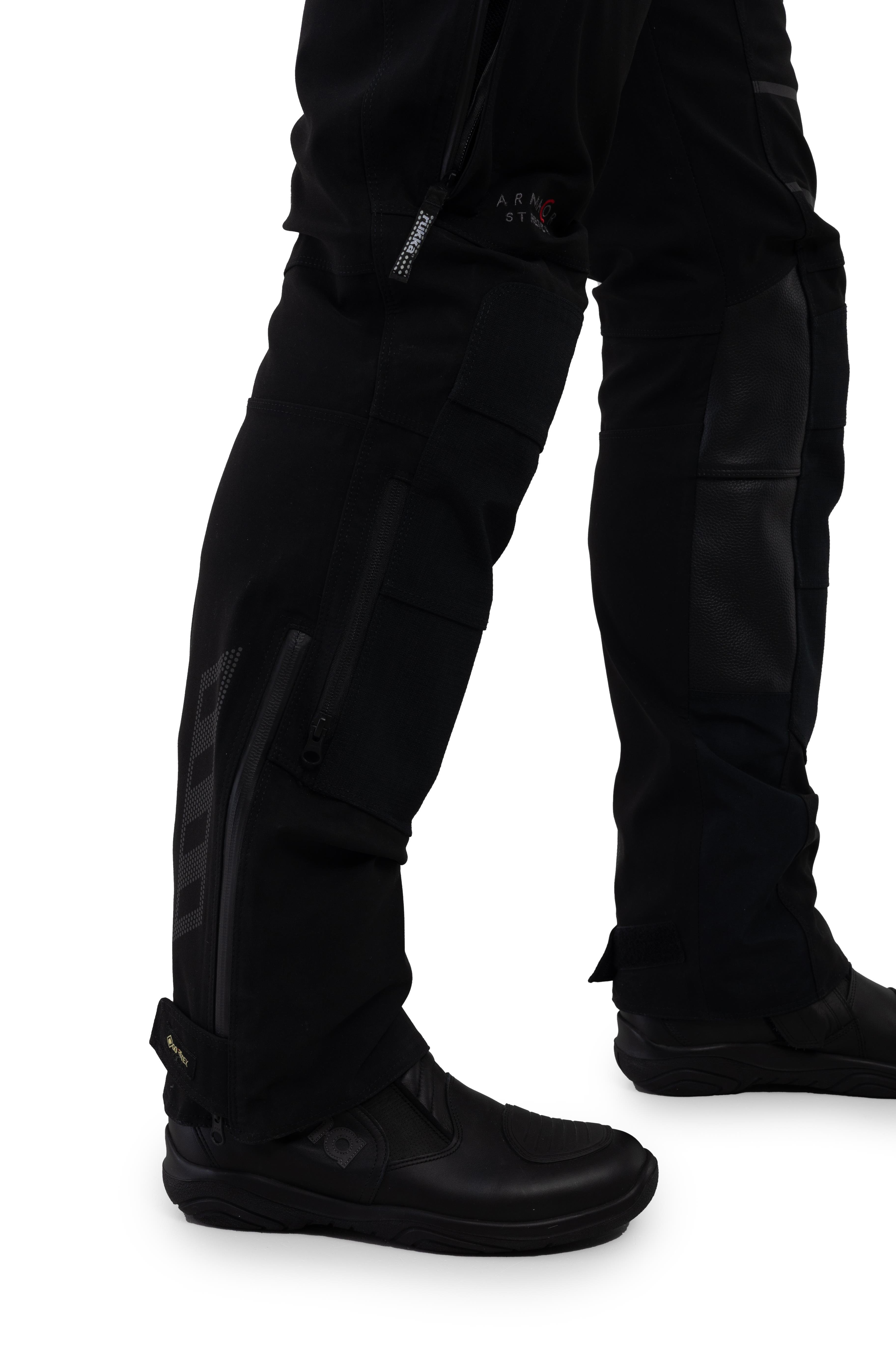 Rapto-R Gore-Tex Pro Erkek Kışlık Motosiklet Pantolonu C1 Kısa Paça Siyah-999