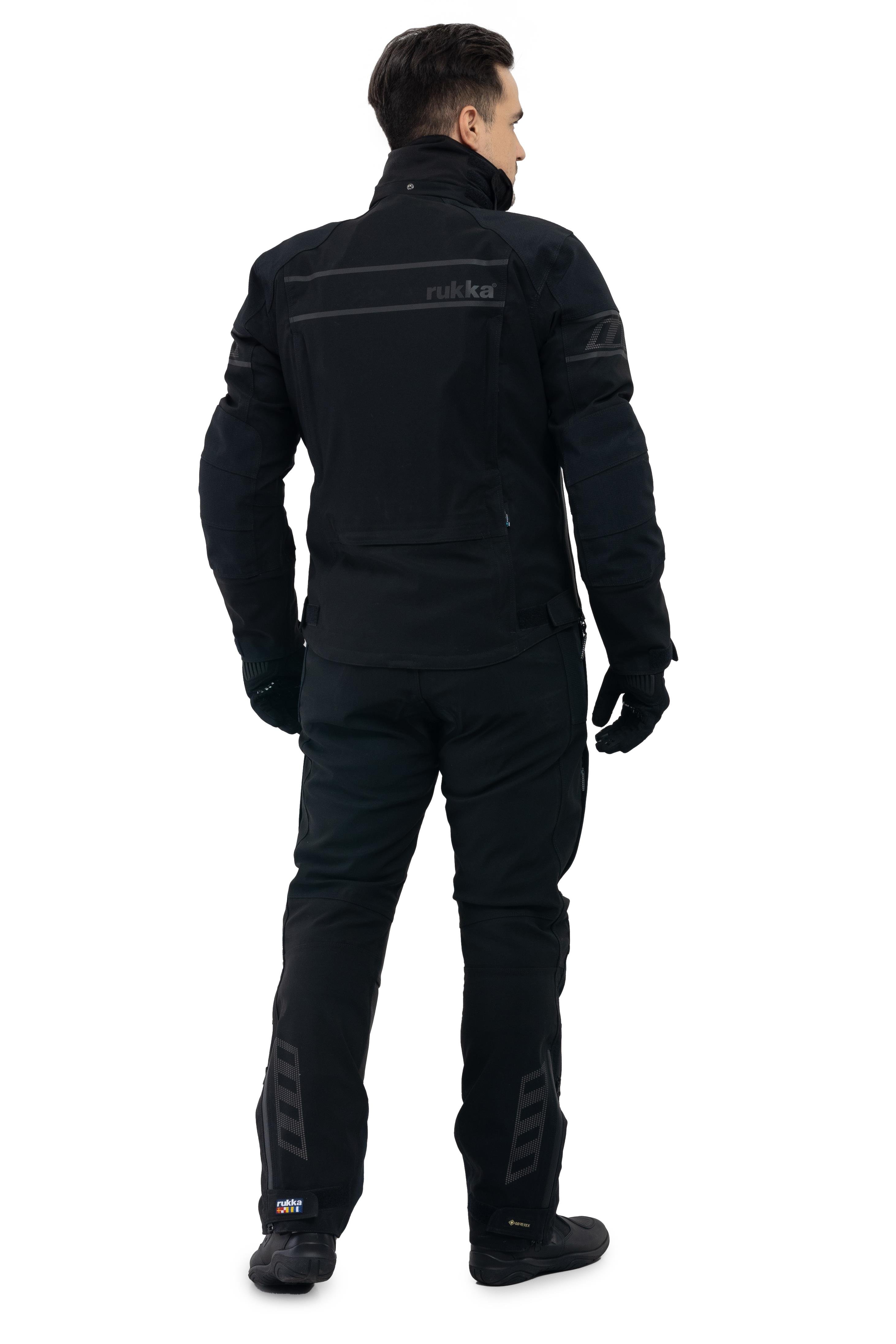 Rapto-R Gore-Tex Pro Erkek Kışlık Motosiklet Montu Siyah-999