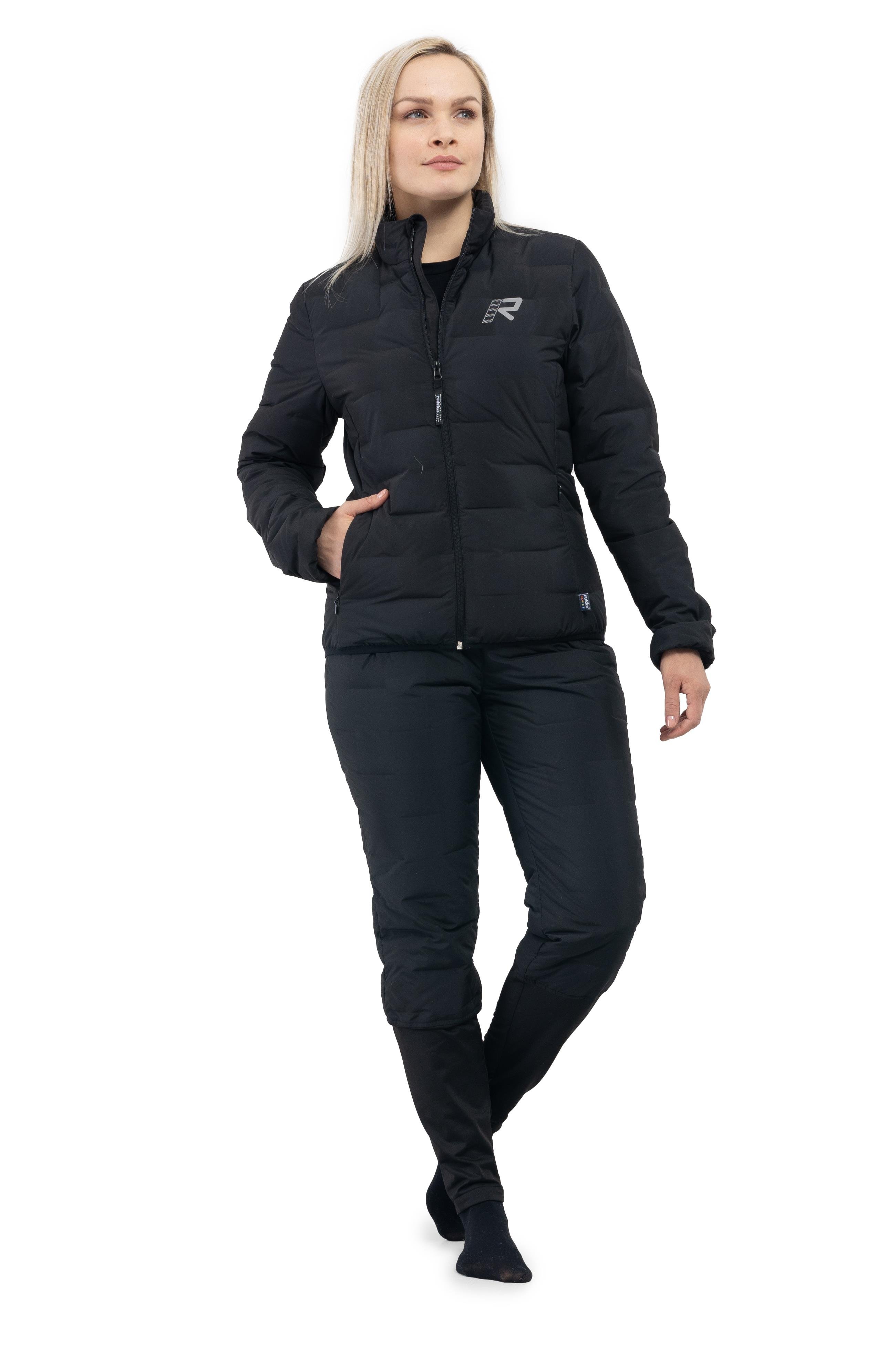 Raptorina Gore-Tex Pro Kadın Kışlık Motosiklet Montu Siyah-999