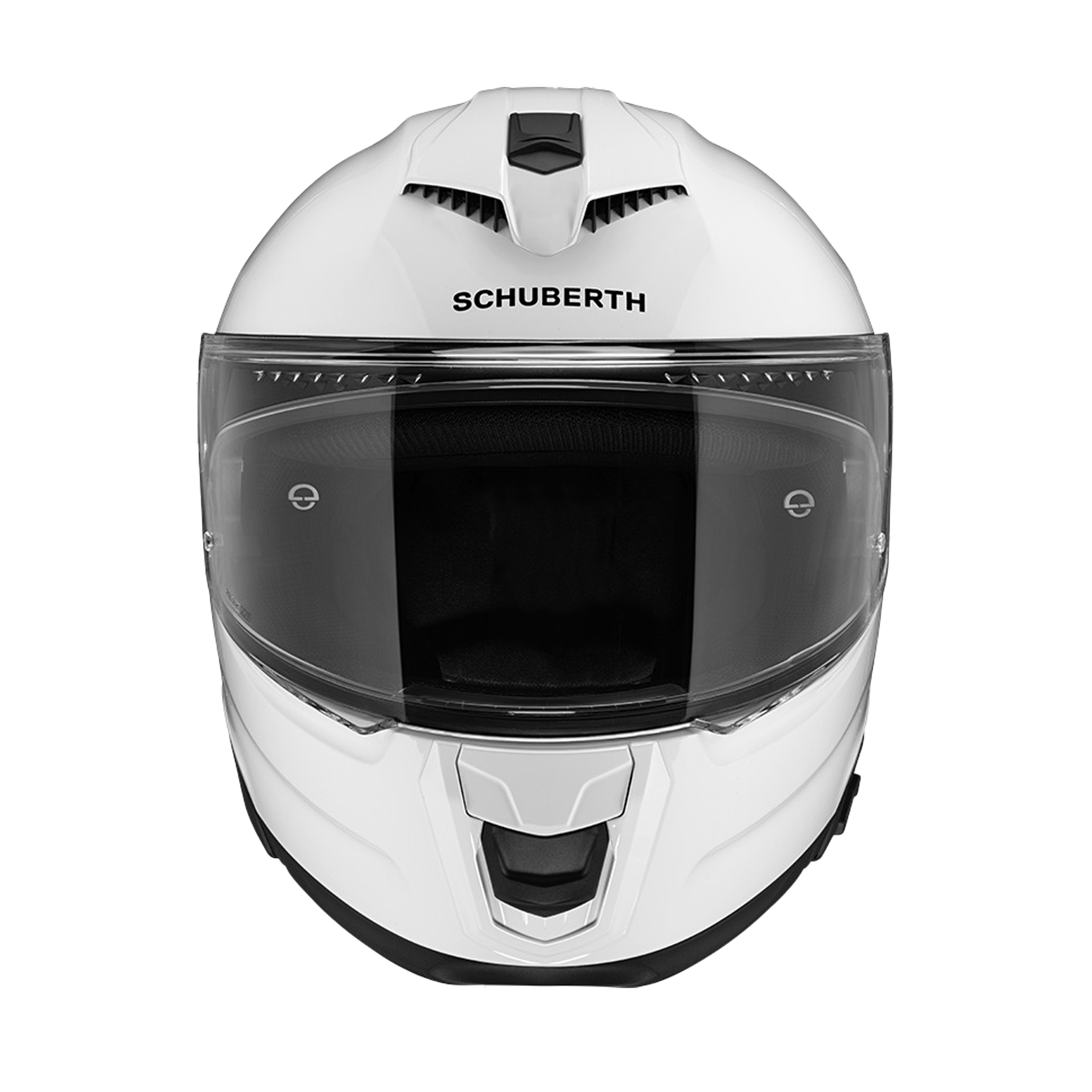 S3 Kapalı Motosiklet Kaskı Glossy White