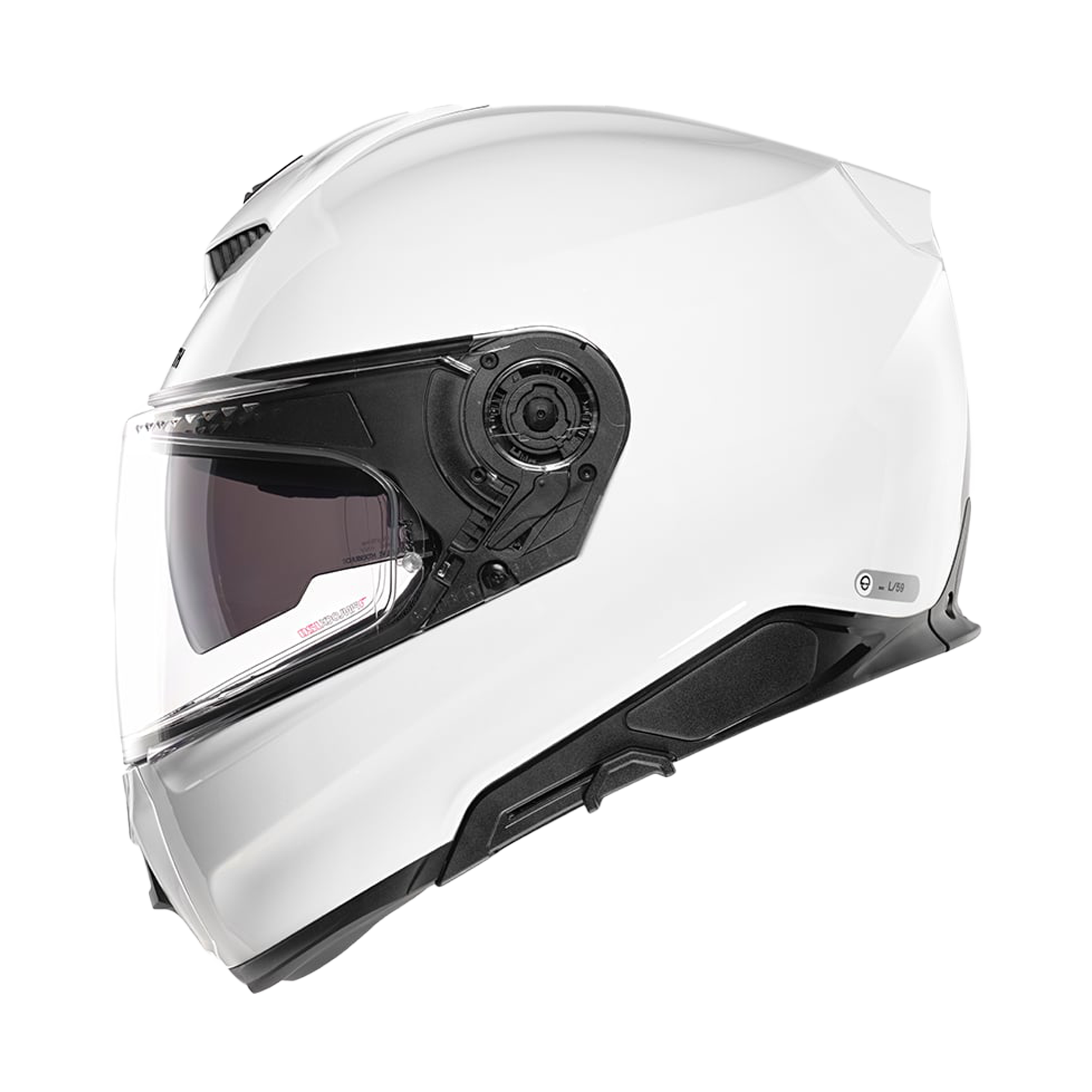 S3 Kapalı Motosiklet Kaskı-Glossy White Glossy White