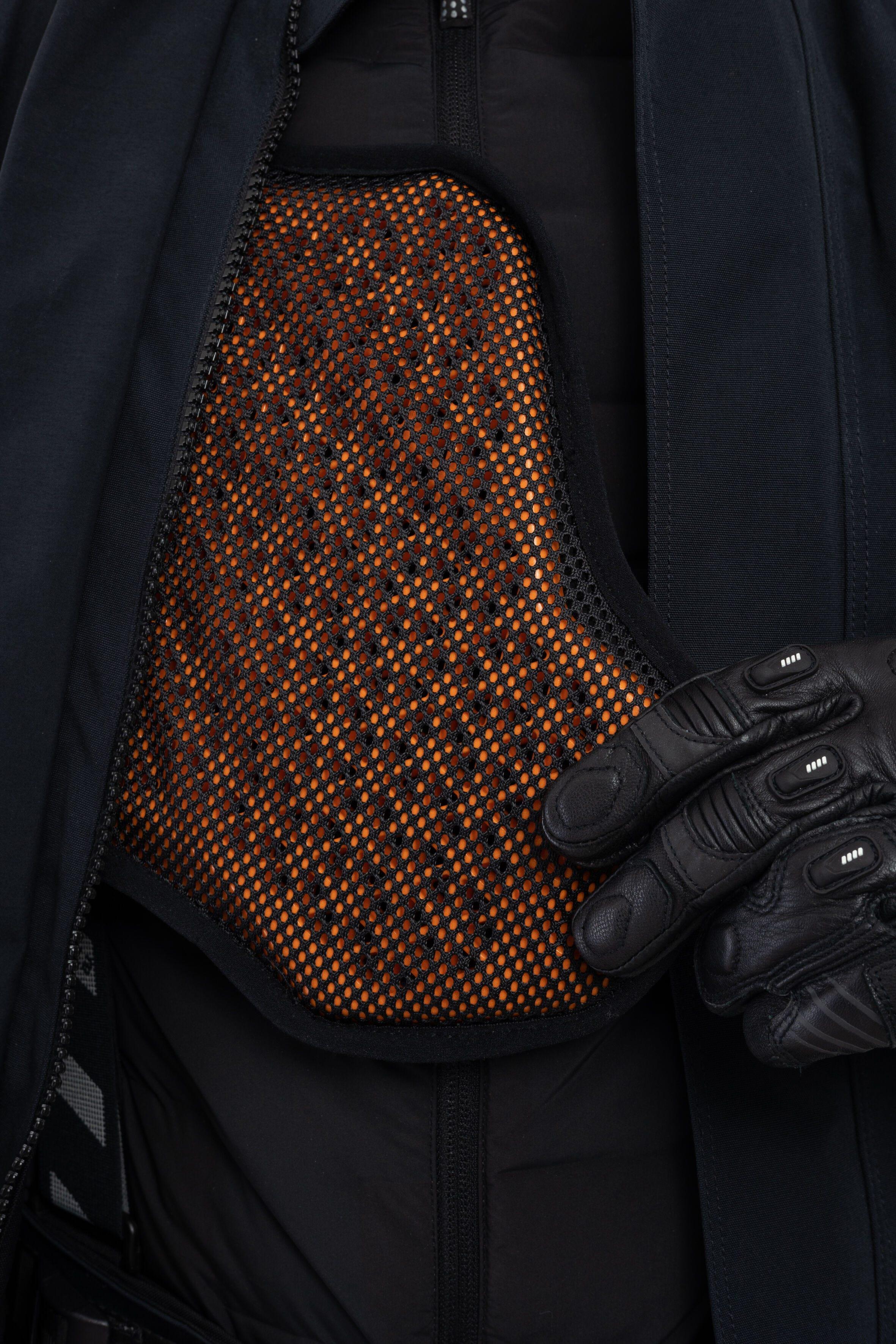 Shield-R Gore-Tex Pro Erkek Kışlık Motosiklet Montu Siyah-999