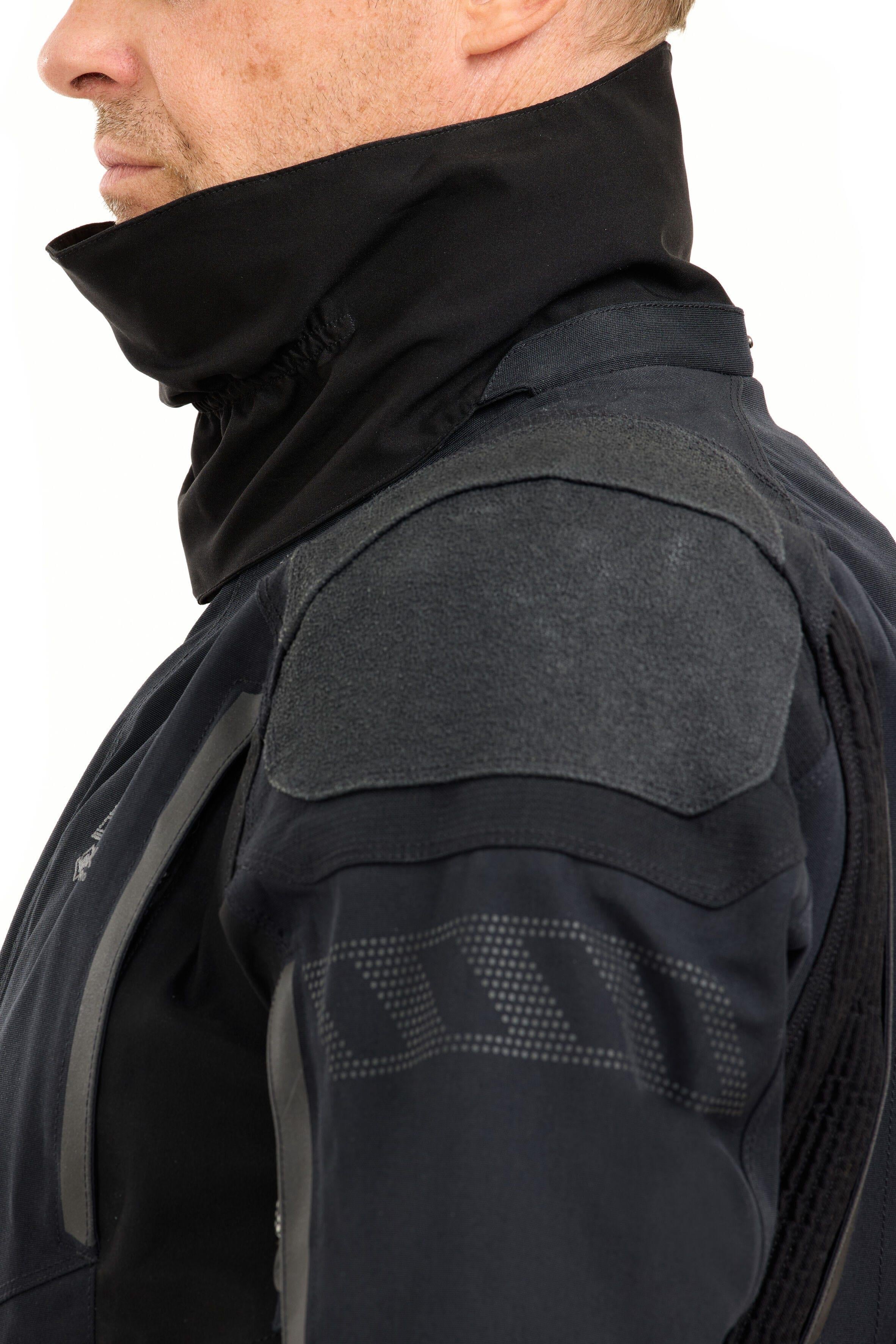 Shield-R Gore-Tex Pro Erkek Kışlık Motosiklet Montu Siyah-999