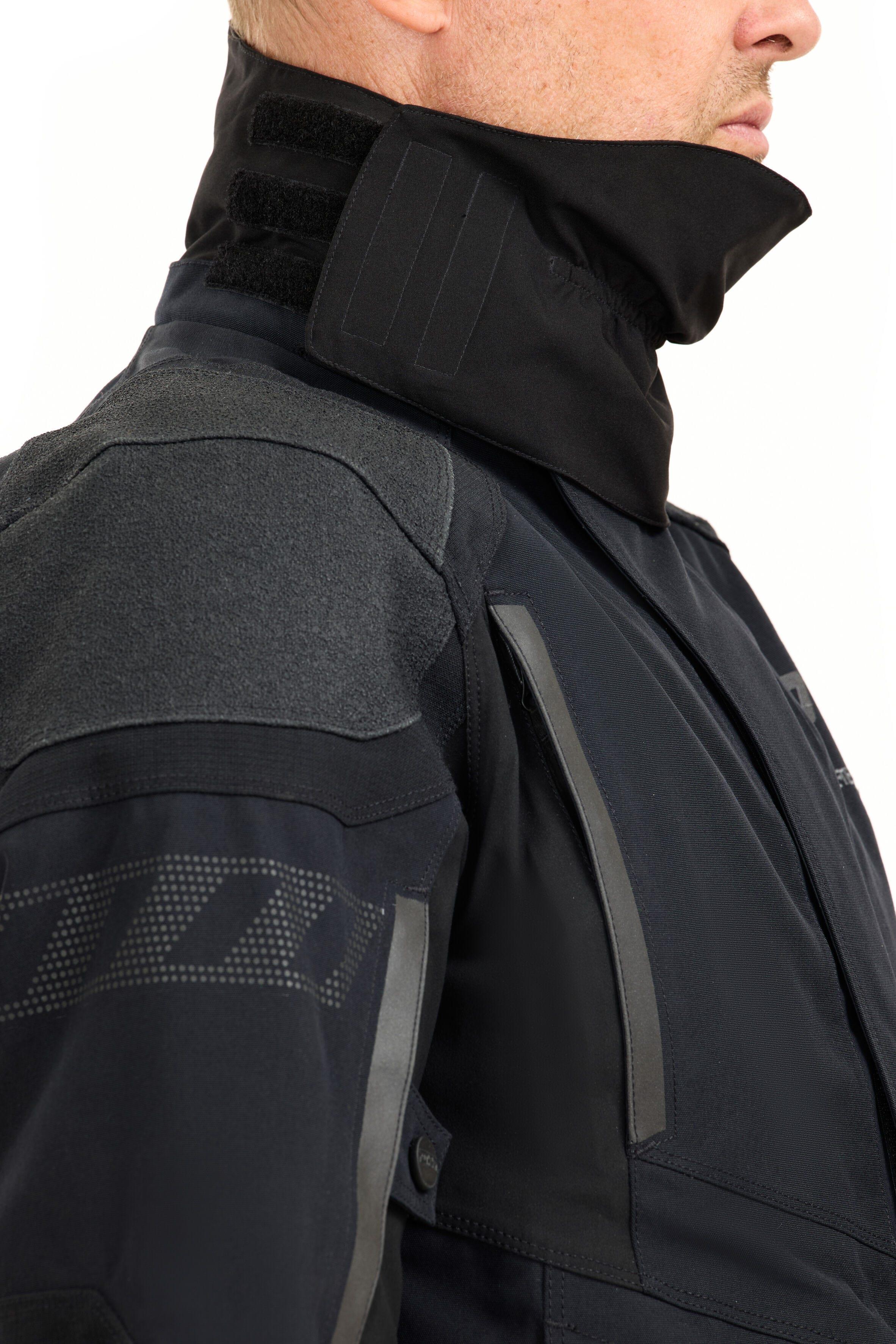 Shield-R Gore-Tex Pro Erkek Kışlık Motosiklet Montu Siyah-999