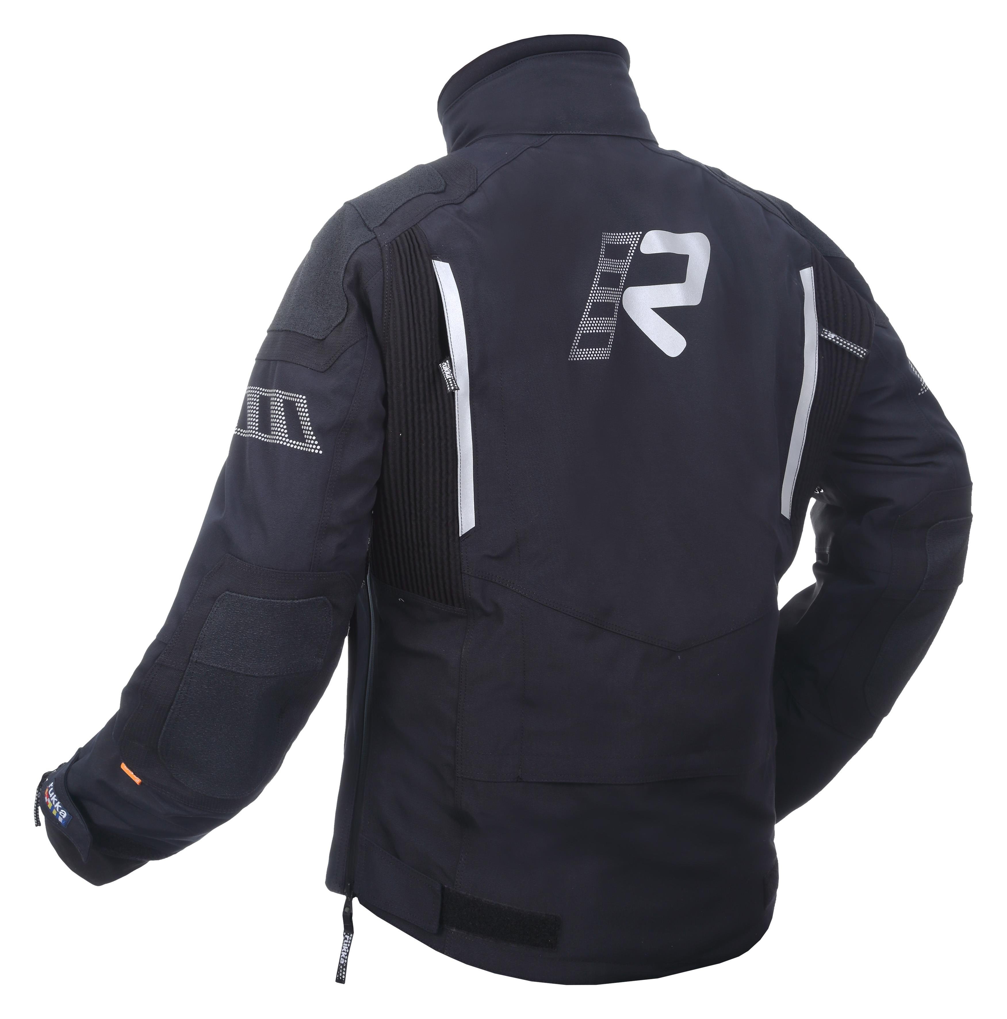 Shield-R Gore-Tex Pro Erkek Kışlık Motosiklet Montu Siyah/Beyaz-990