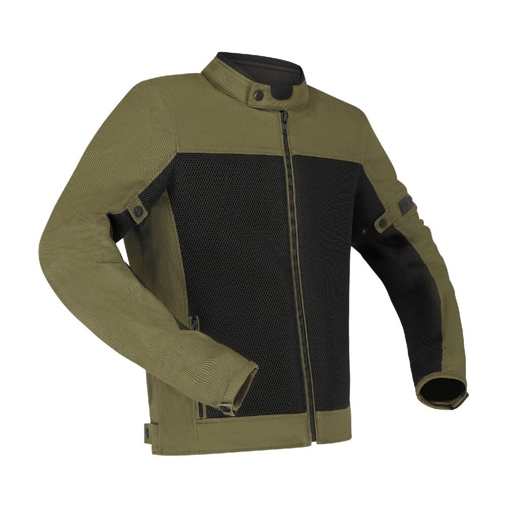 Toulon Mesh Erkek Yazlık Motosiklet Montu Yeşil-1500