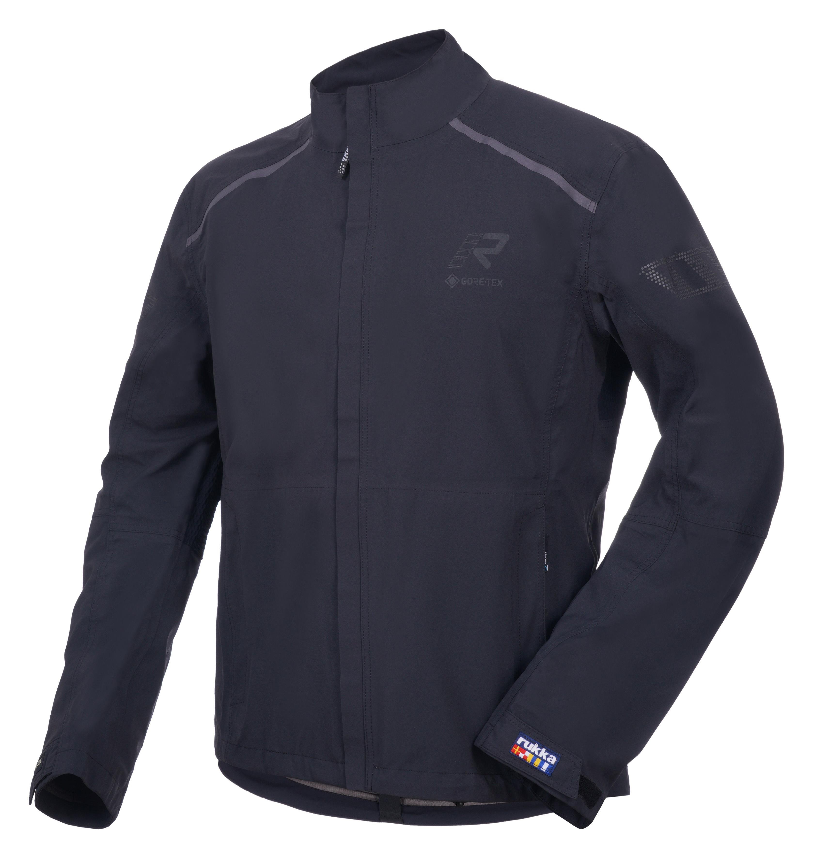 Transfo-R Gore-Tex Erkek Motosiklet Yağmurluğu Üst Siyah-999