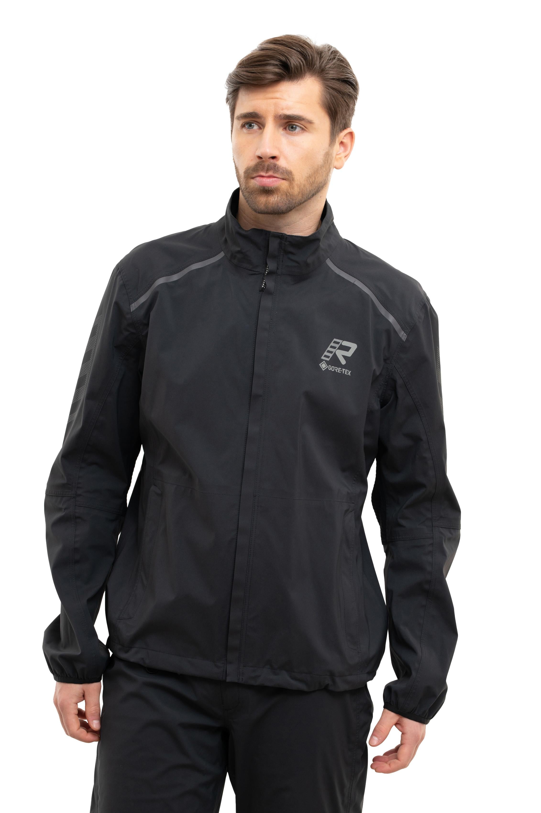 Transfo-R Gore-Tex Erkek Motosiklet Yağmurluğu Üst Siyah-999