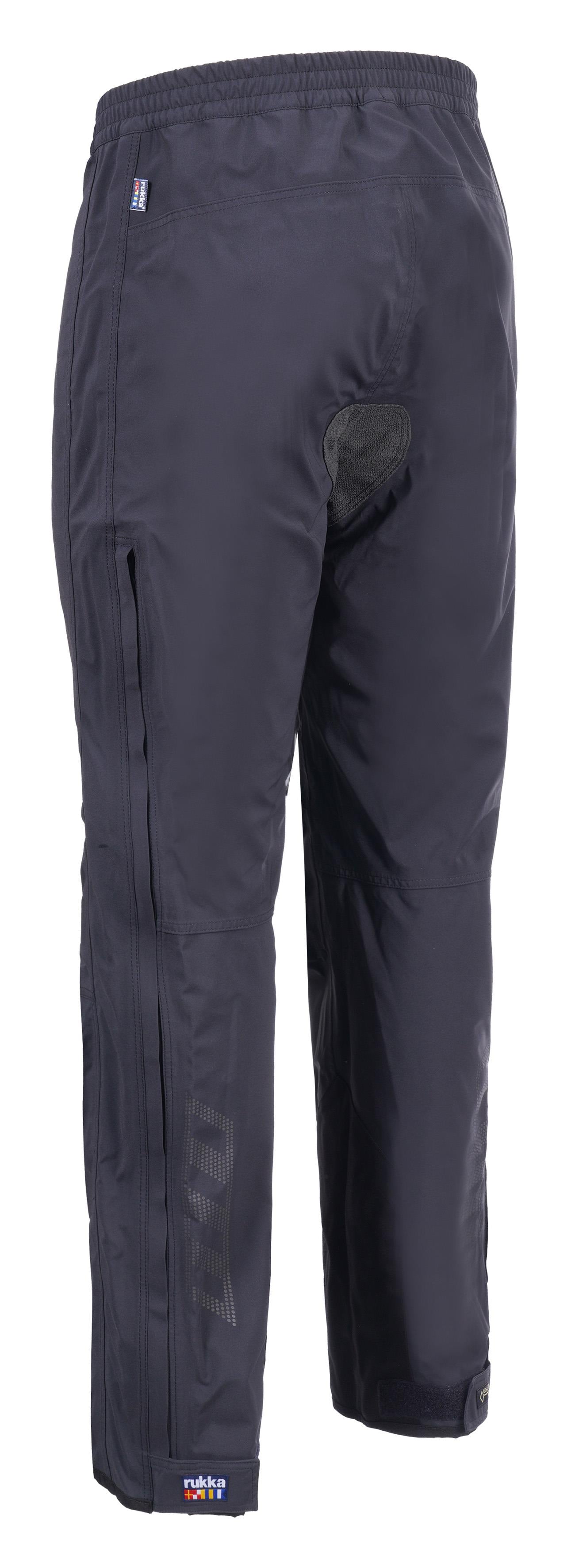 Transfo-R Gore-Tex Erkek Motosiklet Yağmurluğu Alt C1 Kısa Paça Siyah-999