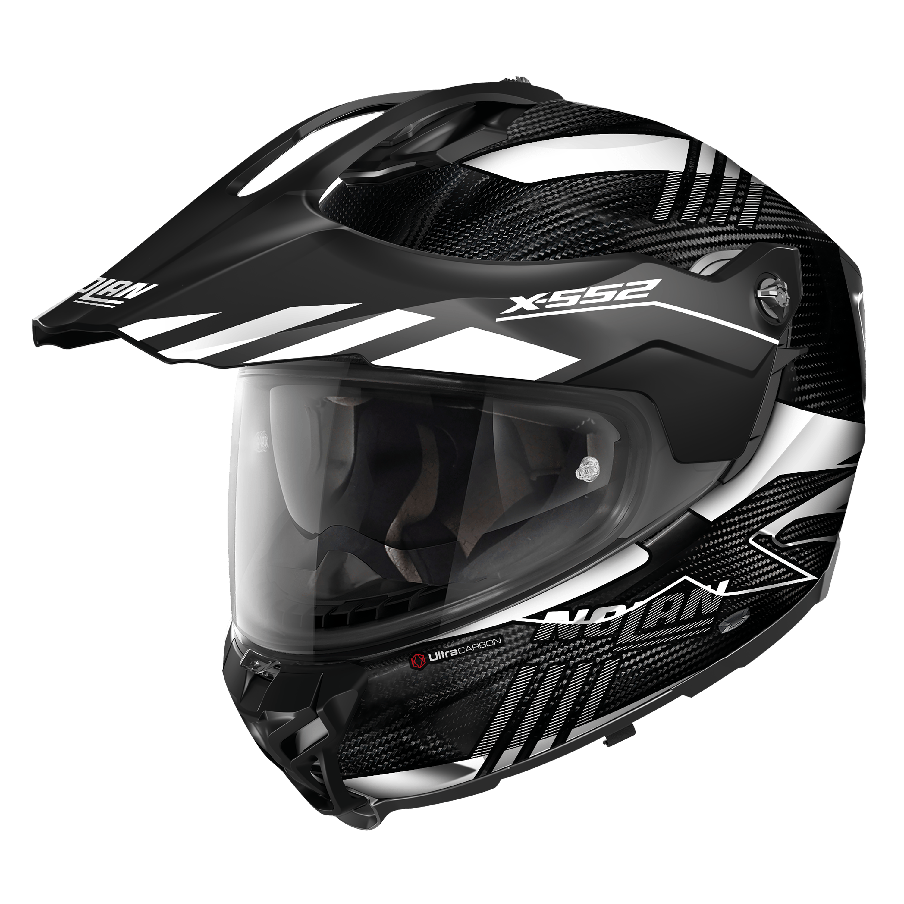 X-552 Ultra Carbon Kapalı Motosiklet Kaskı Wingsuit 025
