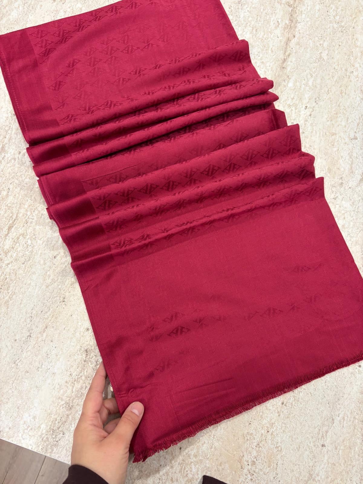 Armine Kaşmir Şal Bordo