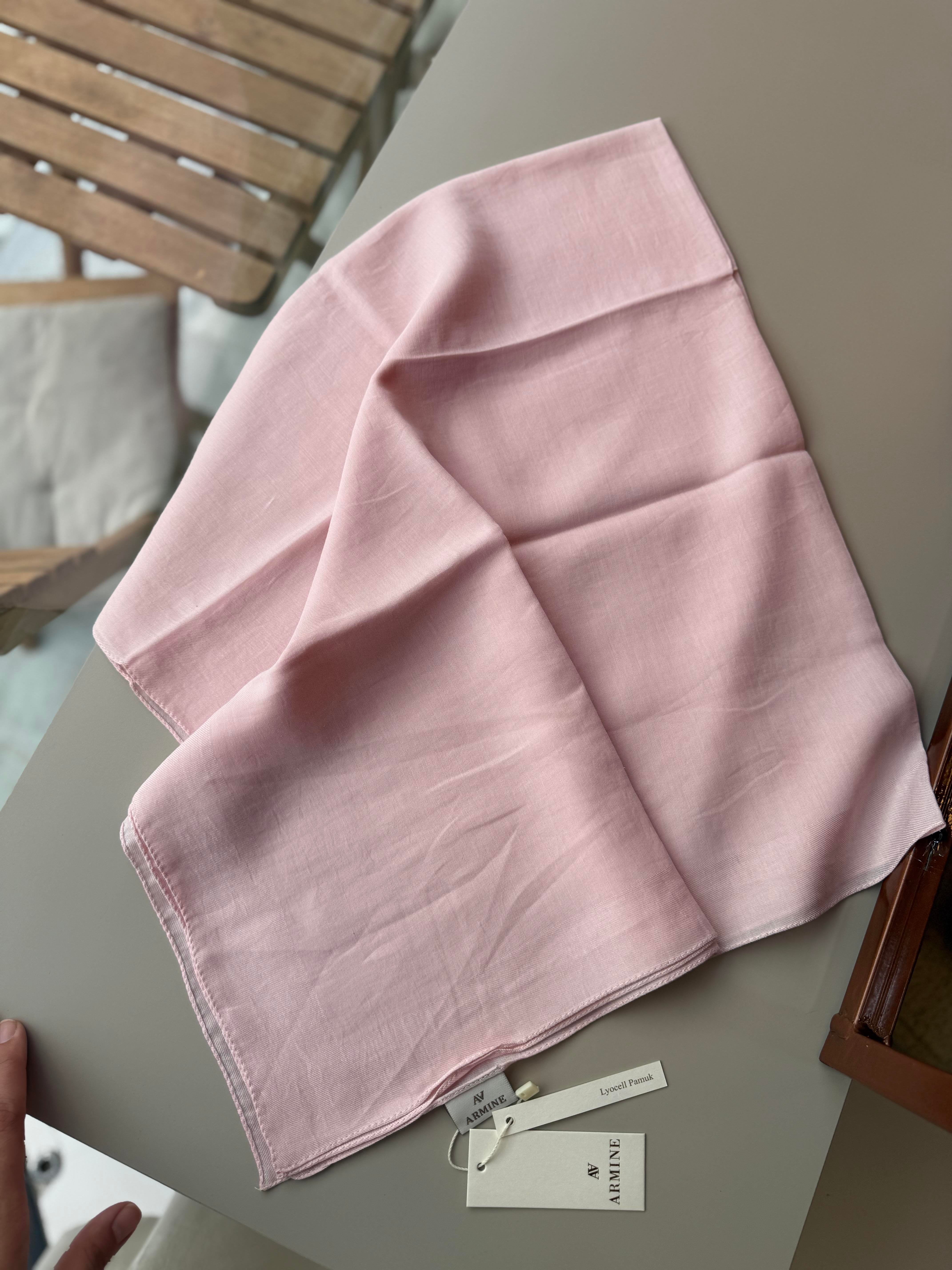 Armine Tivil Lyocell Eşarp Açık Pembe
