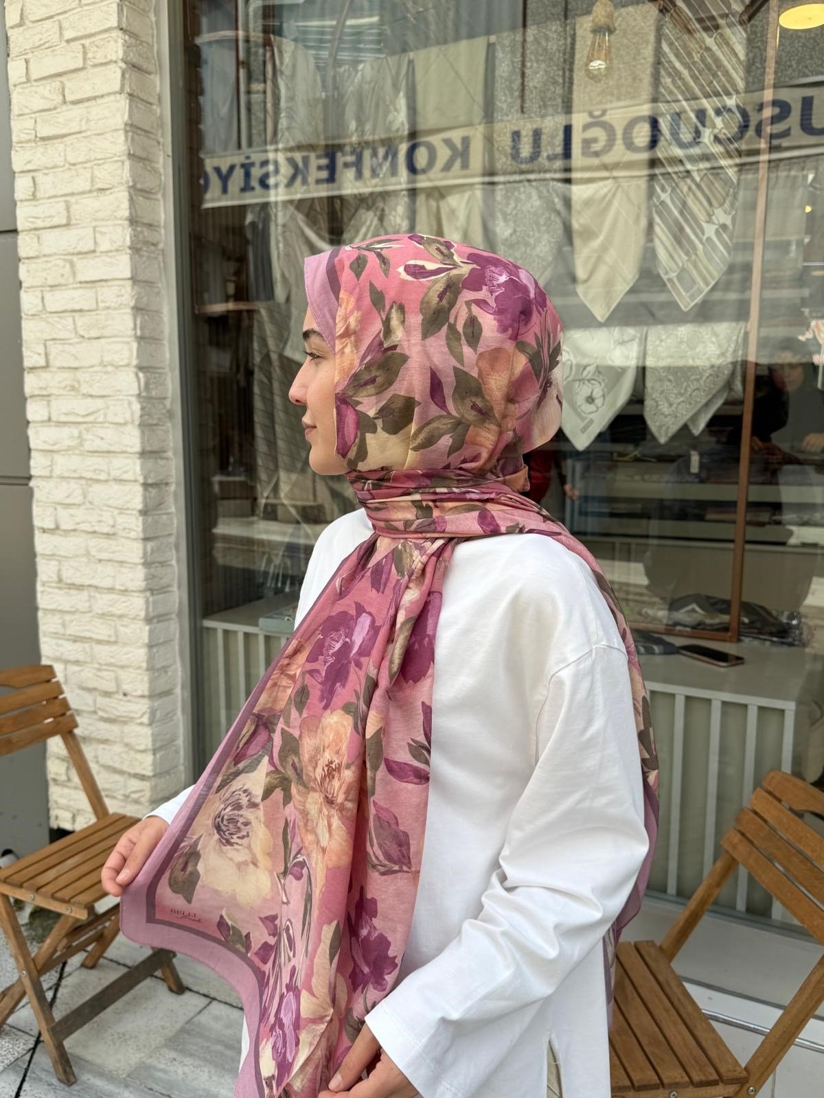 Belli Fresh Sanda Modal Şal Pembe 34