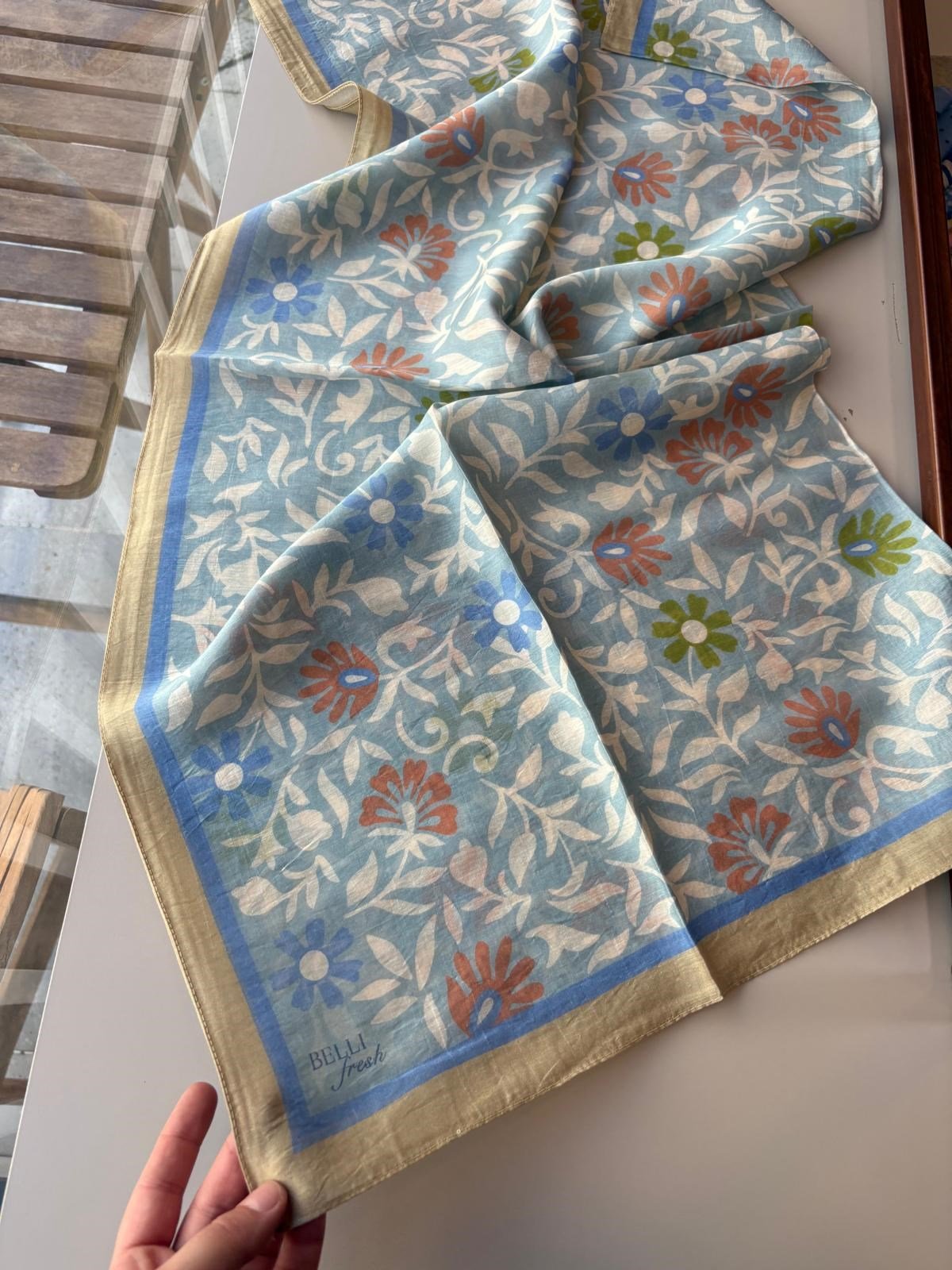 Belli Fresh Tensel Eşarp Yağ Yeşili 24