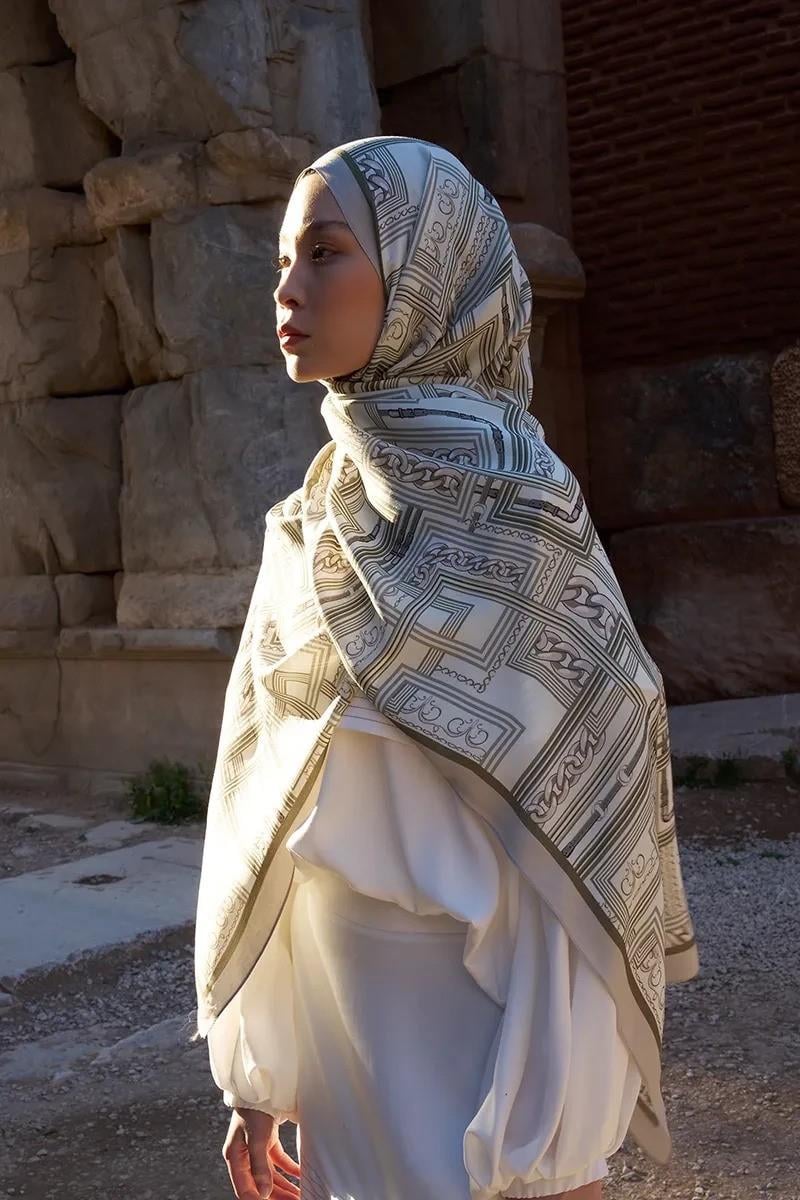 ED Scarf Viskon Şal Yeşil