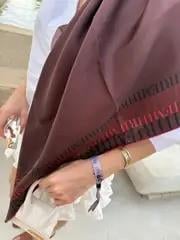 Mihrie Tivil İpek Eşarp Bordo