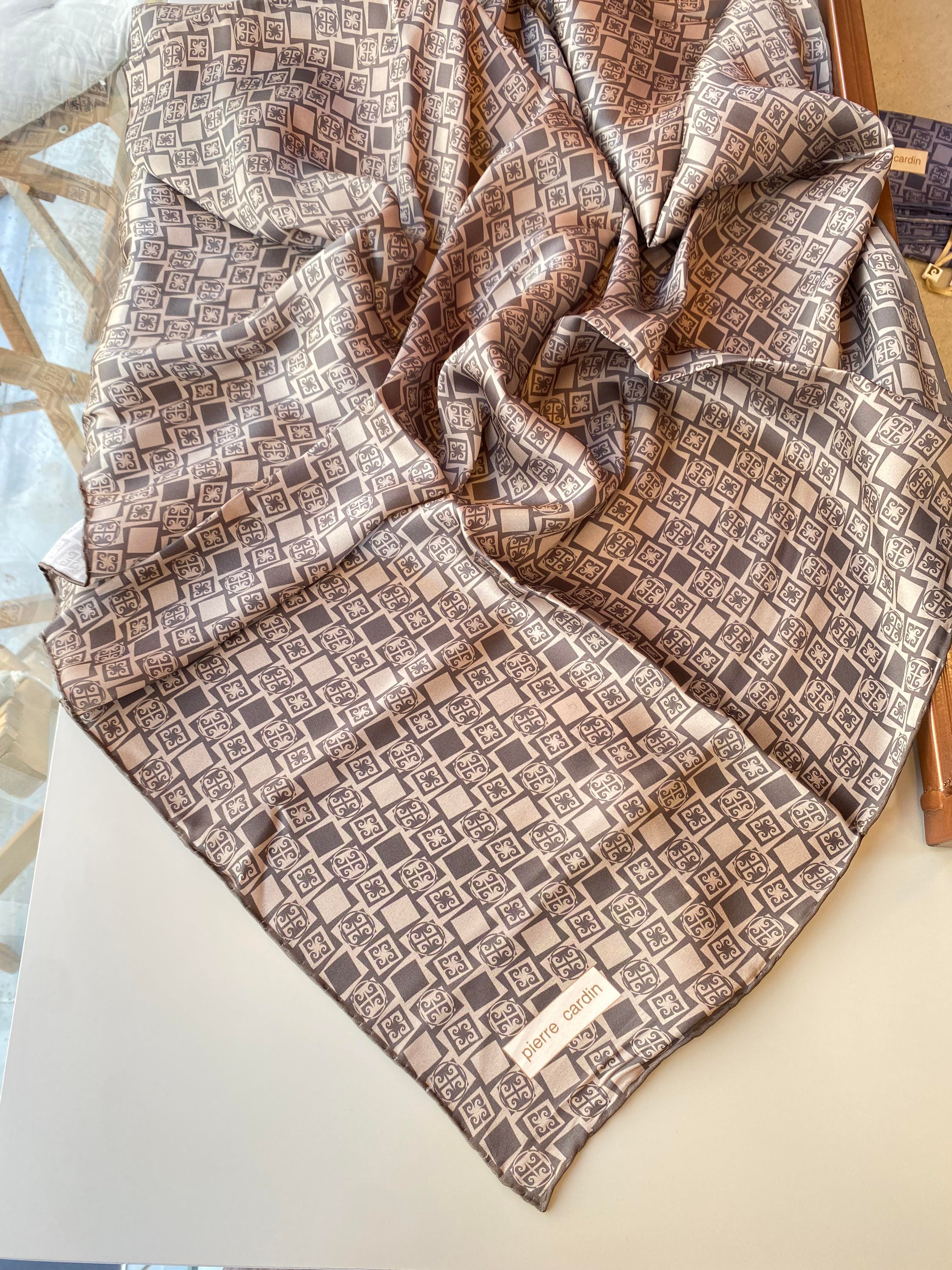 Pierre Cardin Sura İpek Eşarp Vizon-Bej
