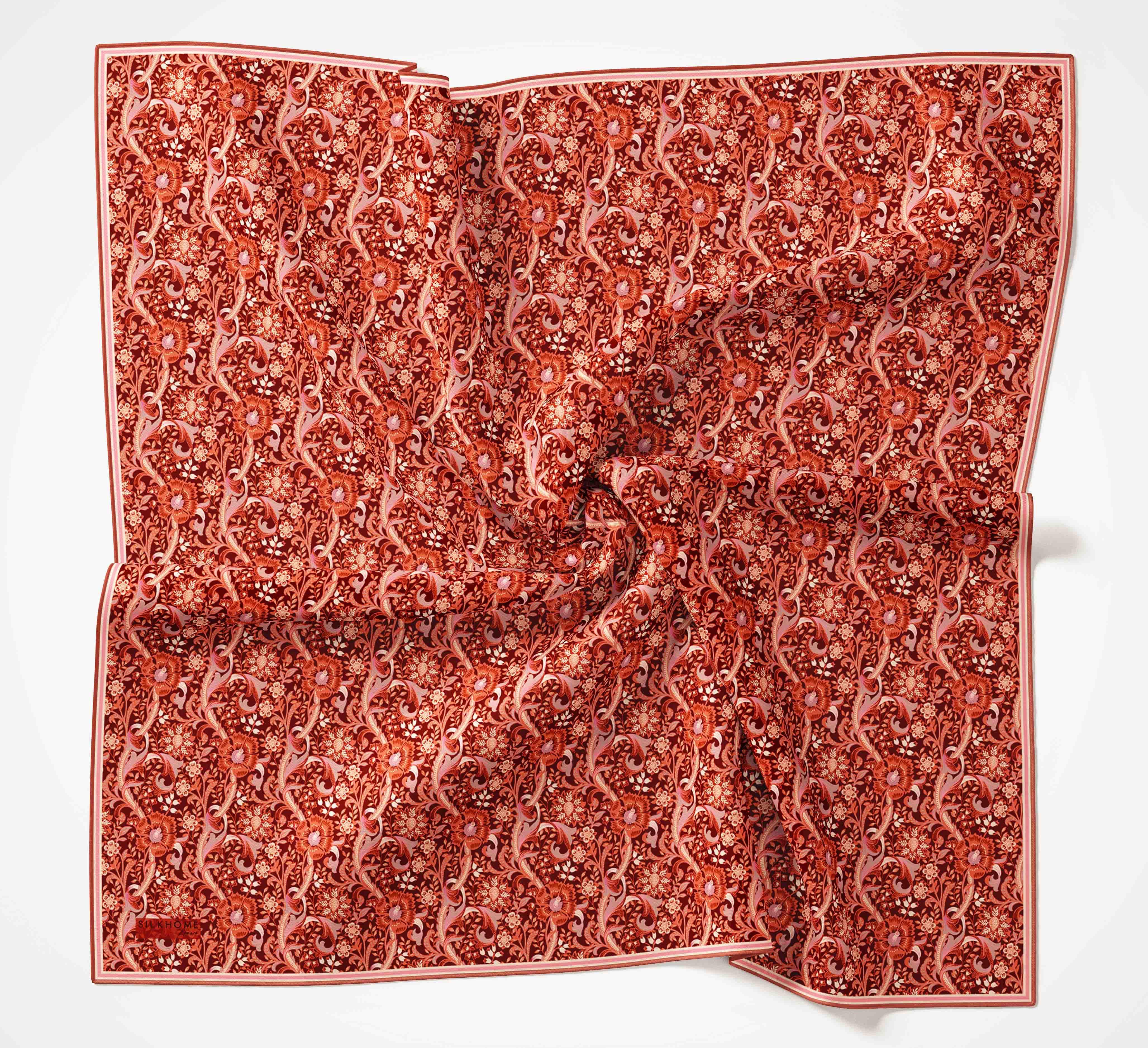 Silk Home Monare Tencel Eşarp Kırmızı