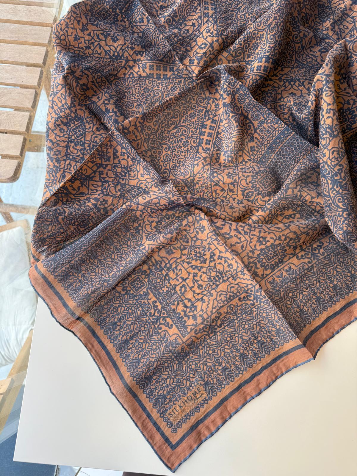 Silk Home Monare Tensel Eşarp Bakır