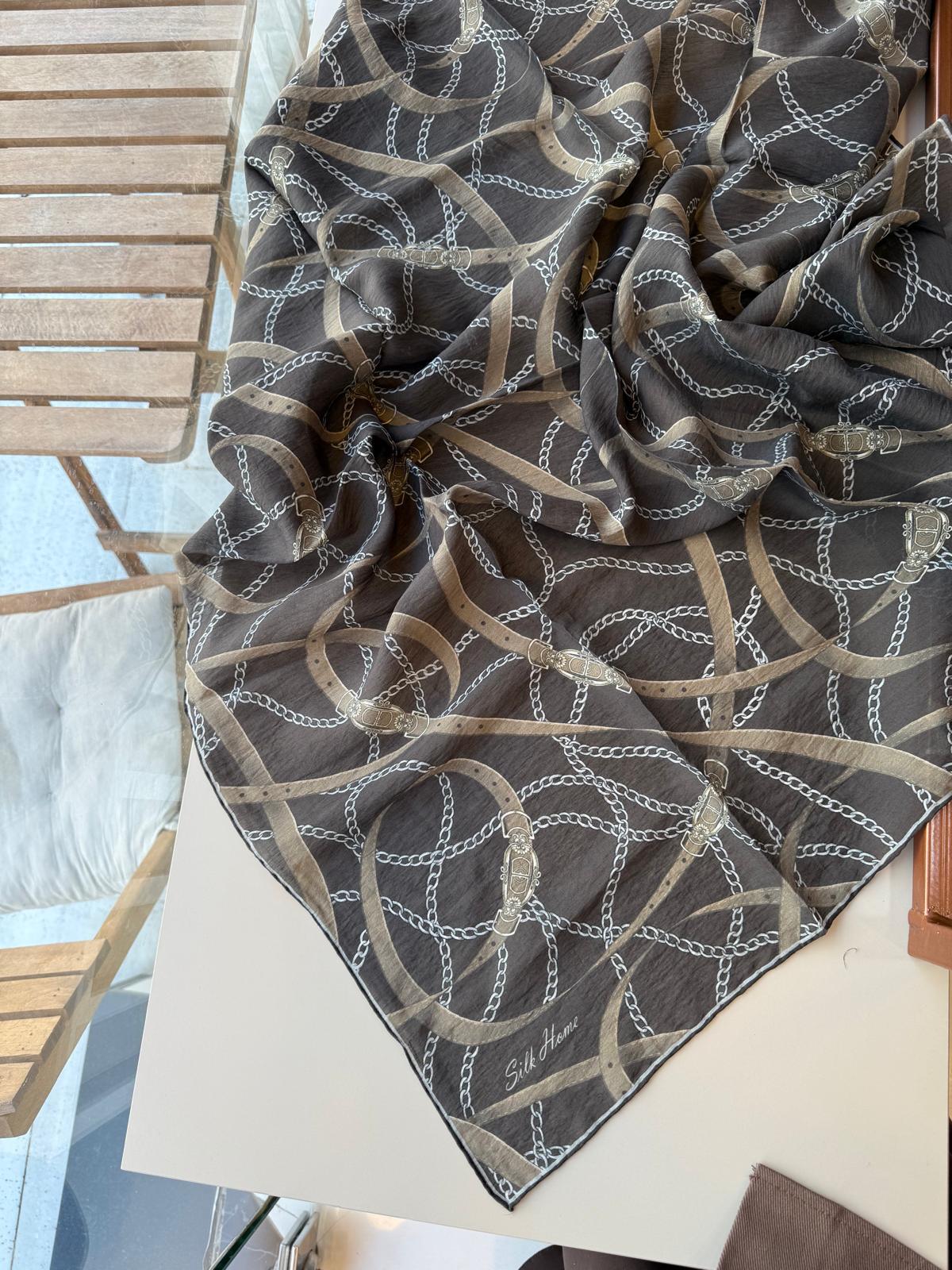 Silk Home Monare Tensel Eşarp Gri